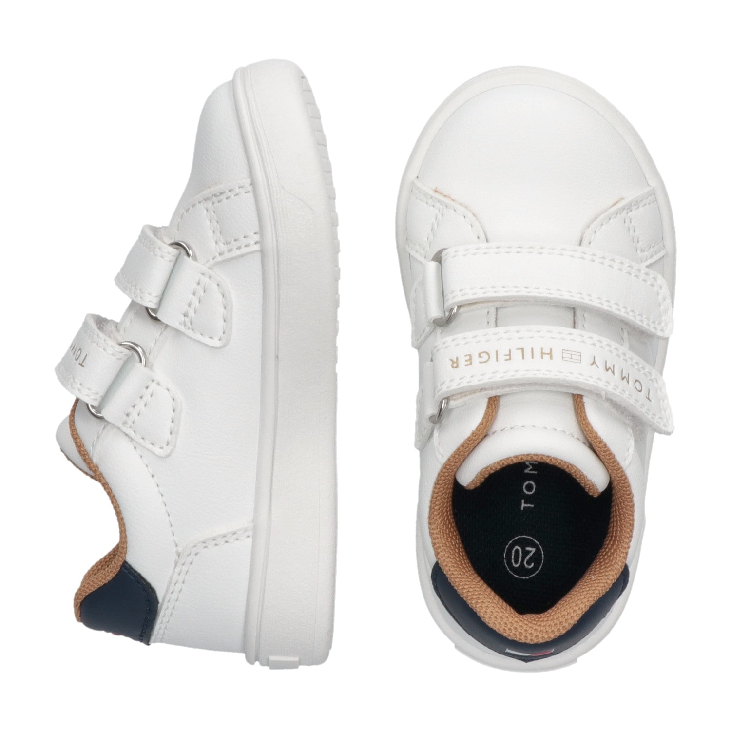 Tommy Hilfiger Sneaker, Klettschuh, Kinderschuh mit Logoverzierung