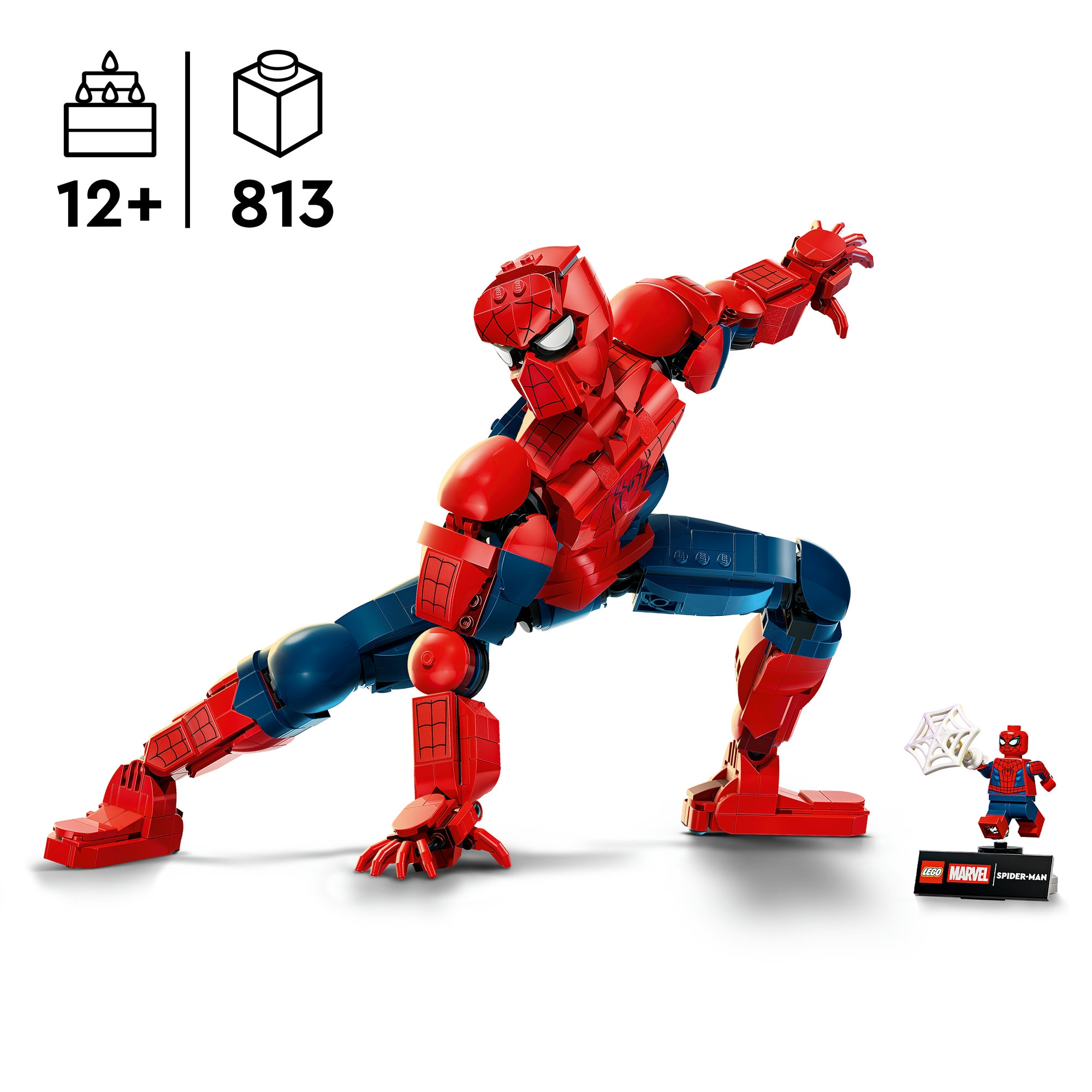 LEGO® Konstruktionsspielsteine »Spider-Man-Figur (76346), LEGO Super Heroes« Made in Europe