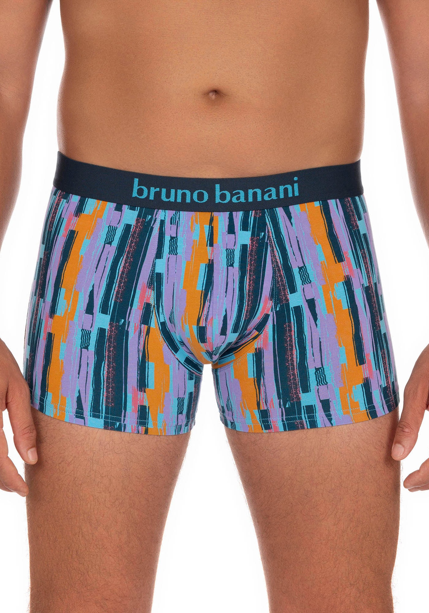 Bruno Banani Boxershorts »Retro Pants«, (2er Pack), mit stylischen Mustern
