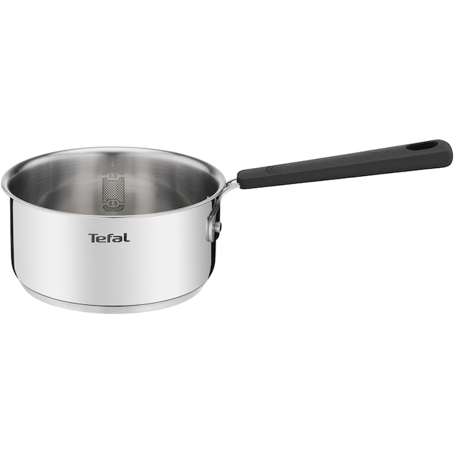 Tefal Topf-Set »G7376S Opti'Space«, Edelstahl, (Set, 6 tlg.),  Thermo-Fusion-Boden, für alle Herdarten inkl. Induktion mit 3 Jahren XXL  Garantie