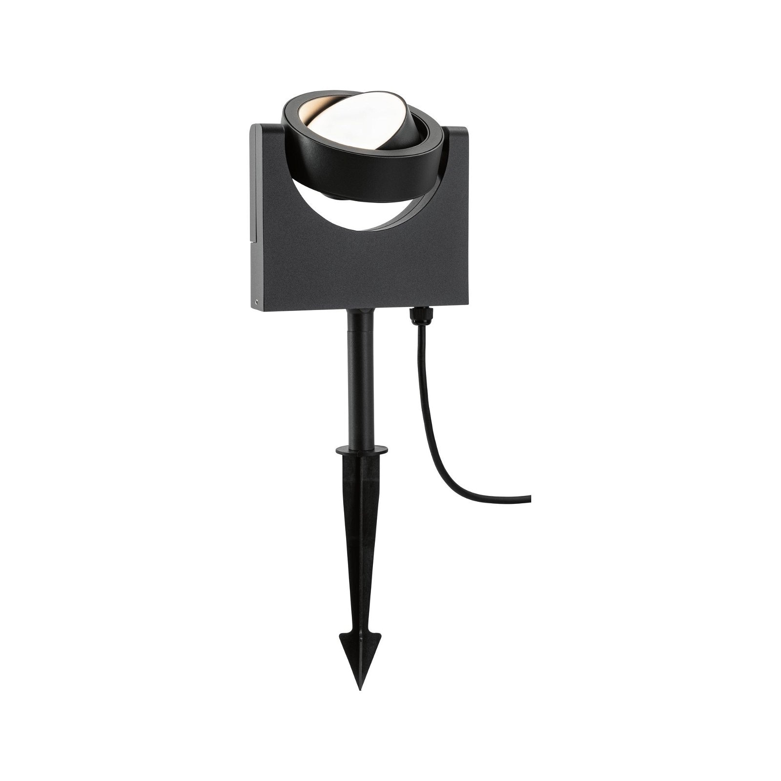 Paulmann LED Gartenstrahler »Swivea IP44 183x46mm 3000K 8W 460lm 230V Anthrazit Aluminium«, 1 flammig