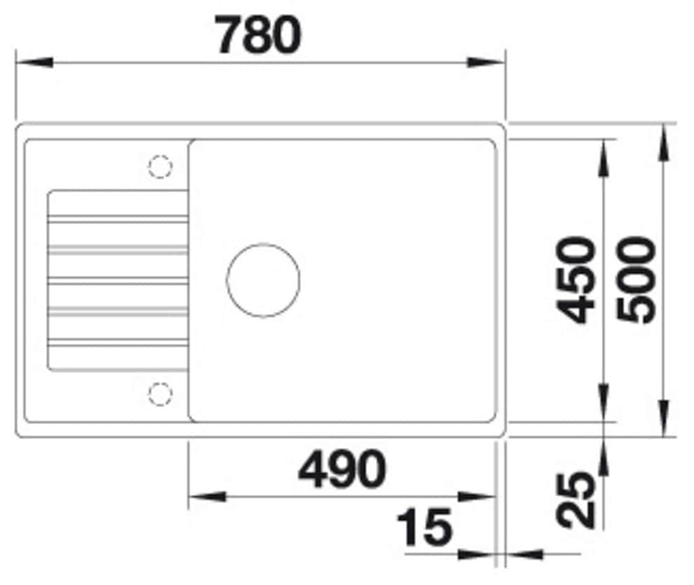 Blanco Granitspüle »ZIA XL 6 S Compact«, erhältlich in mehreren Farben