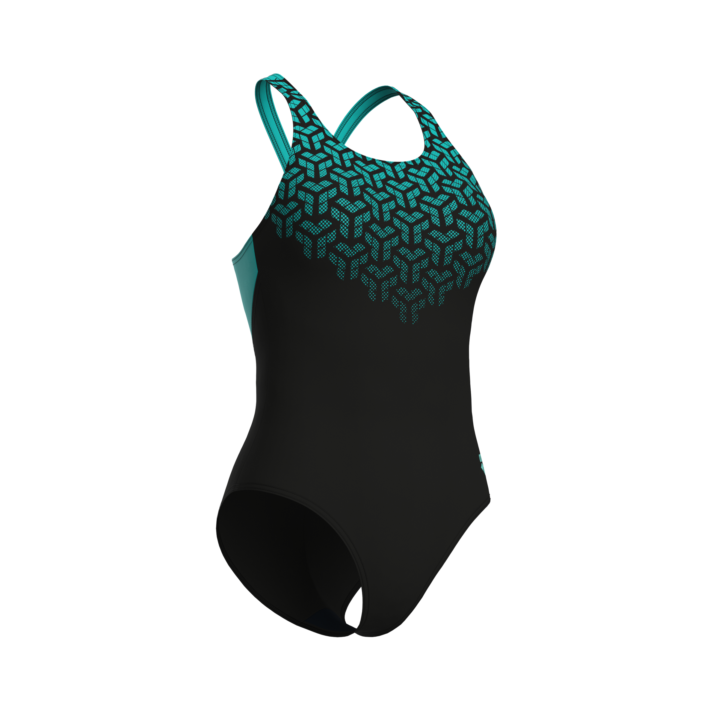 Arena Badeanzug »WOMEN'S ARENA KIKKO V SWIMSUIT V BACK GRAPHIC« 1 Stk. tlg. mit UV-Schutz UPF 50+