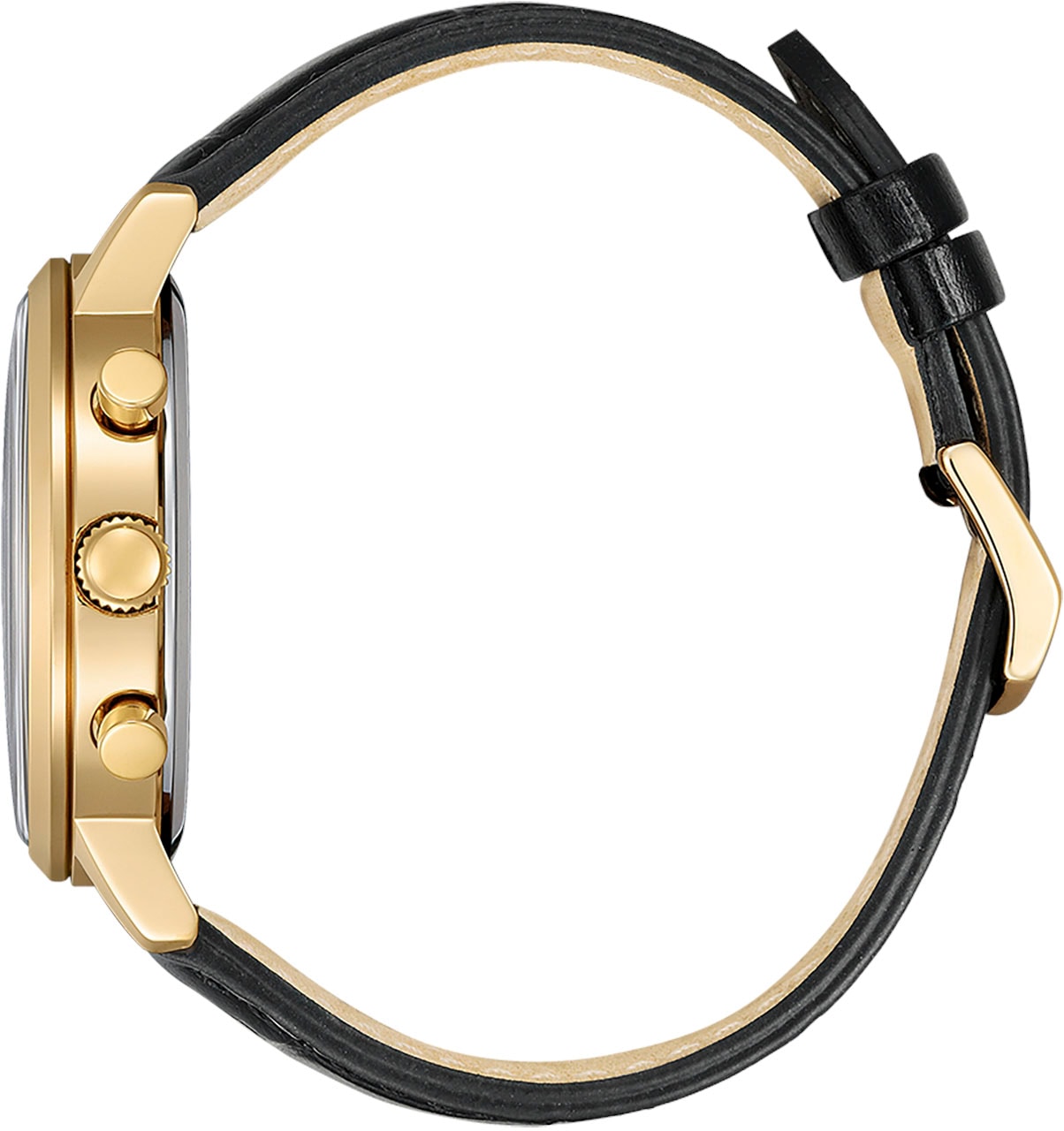 Citizen Chronograph, Armbanduhr, Herrenuhr, Solar, Stoppfunktion, Lederarmband