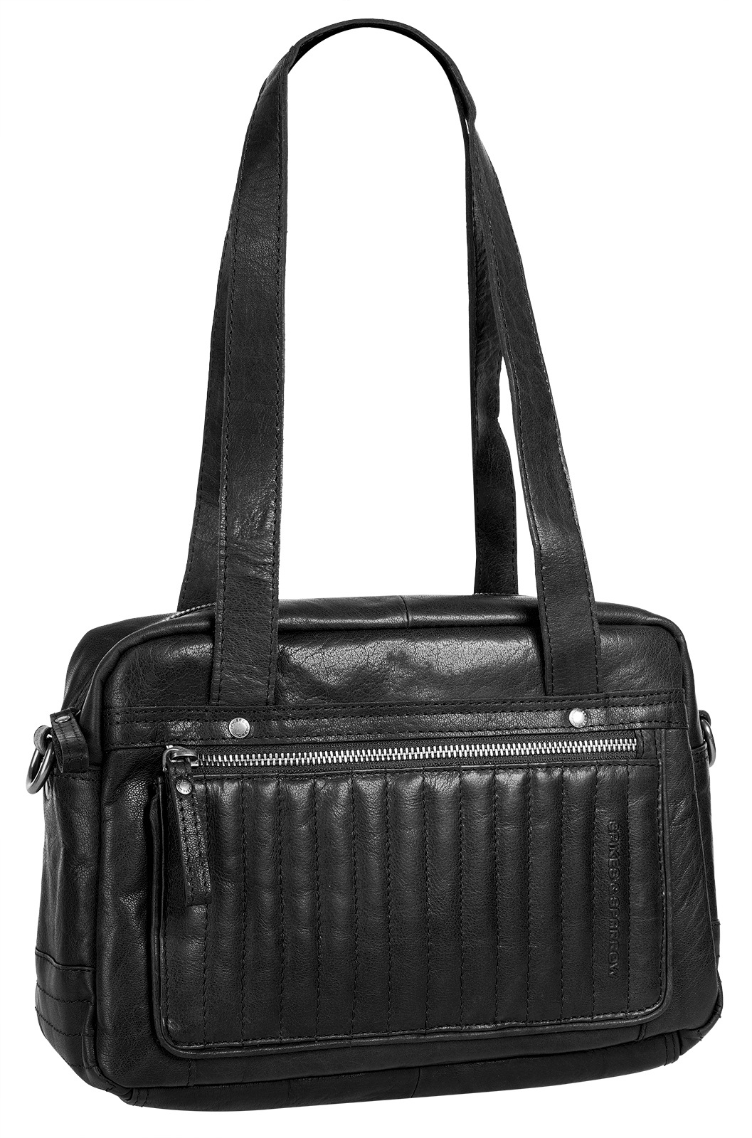 Spikes & Sparrow Henkeltasche, echt Leder