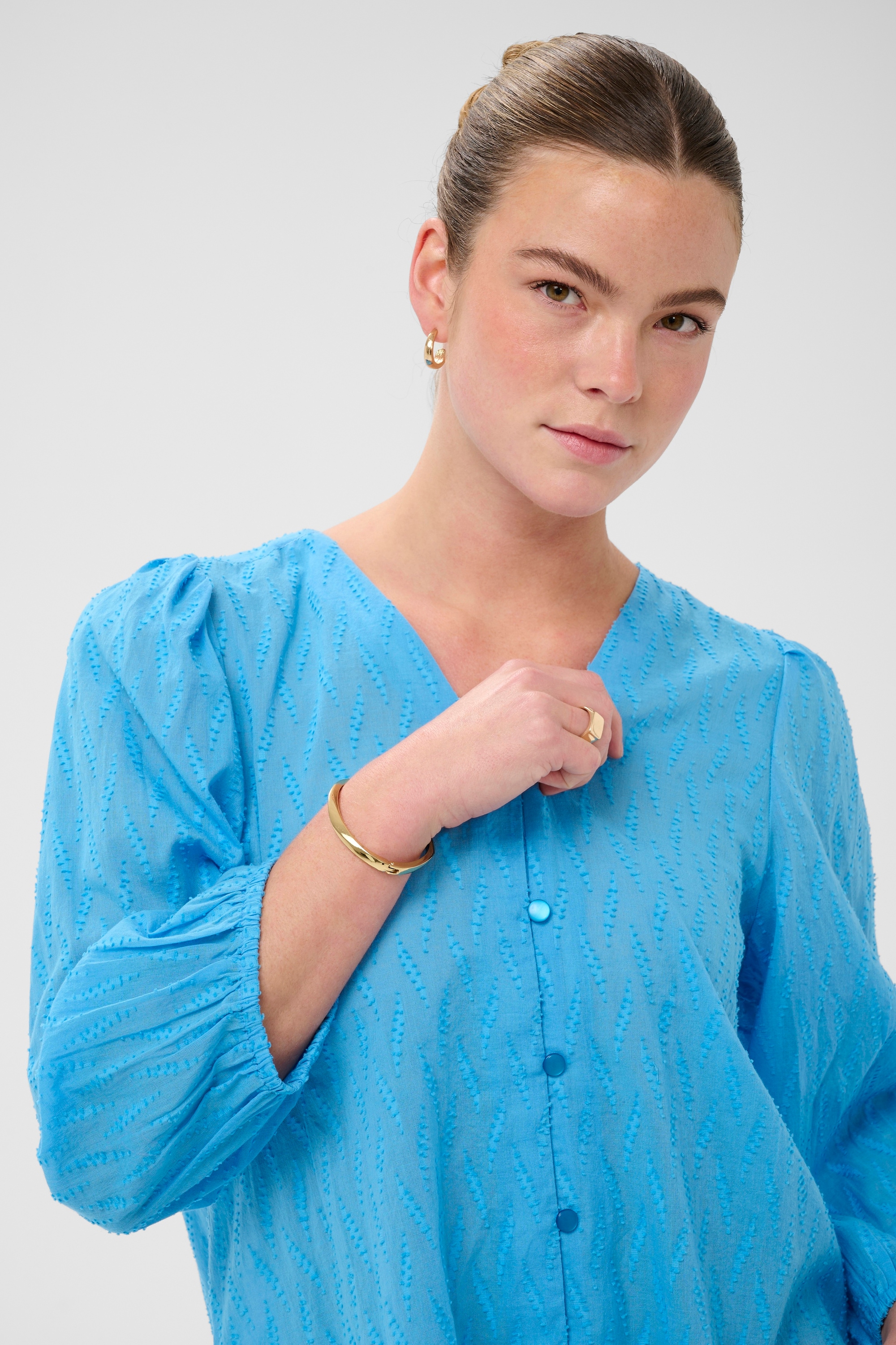 KAFFE Langarmhemd »Damen Langarm - Hemd KAgabriela«