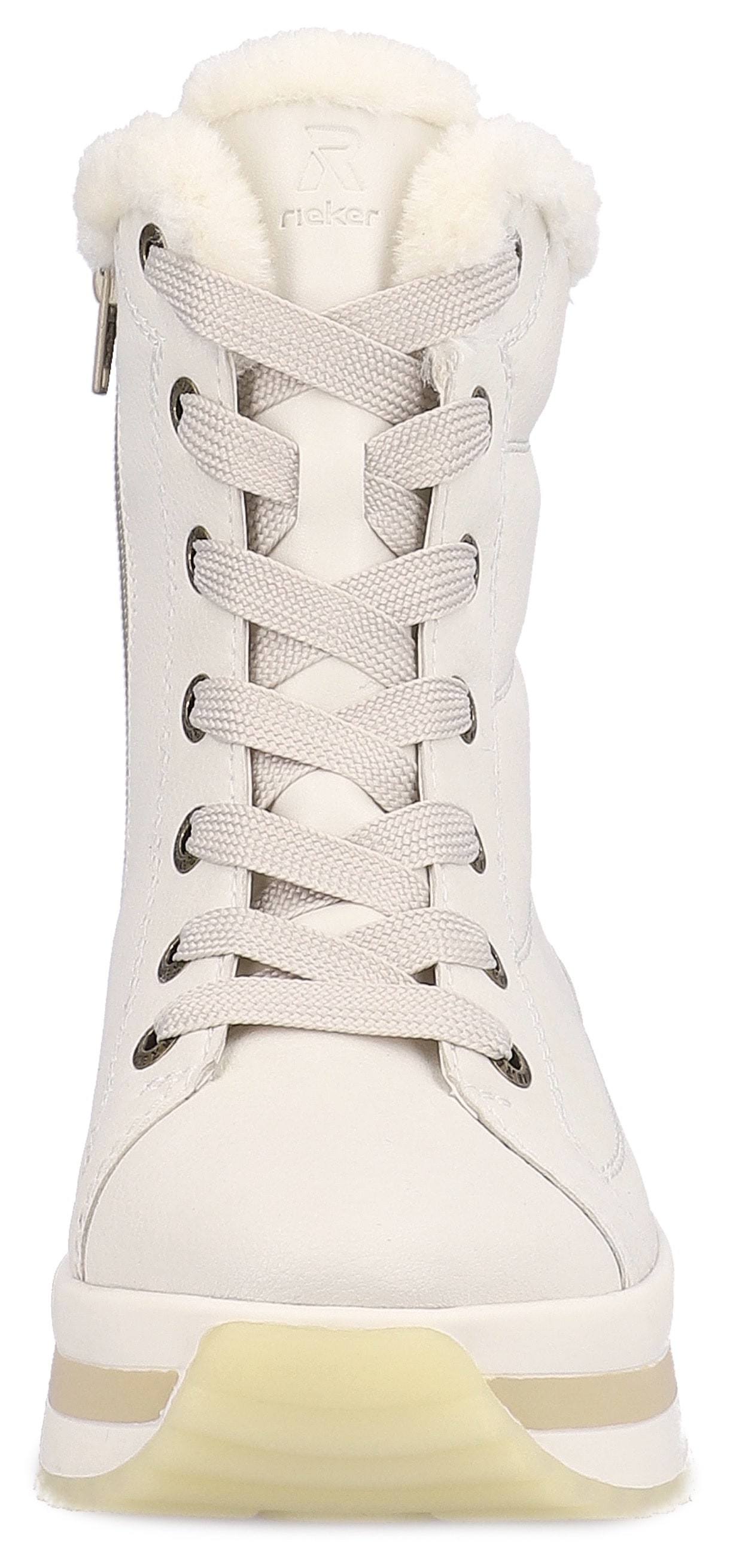 Rieker EVOLUTION Winterboots, Schnürboots, Stiefelette mit praktischem Innenreißverschluss
