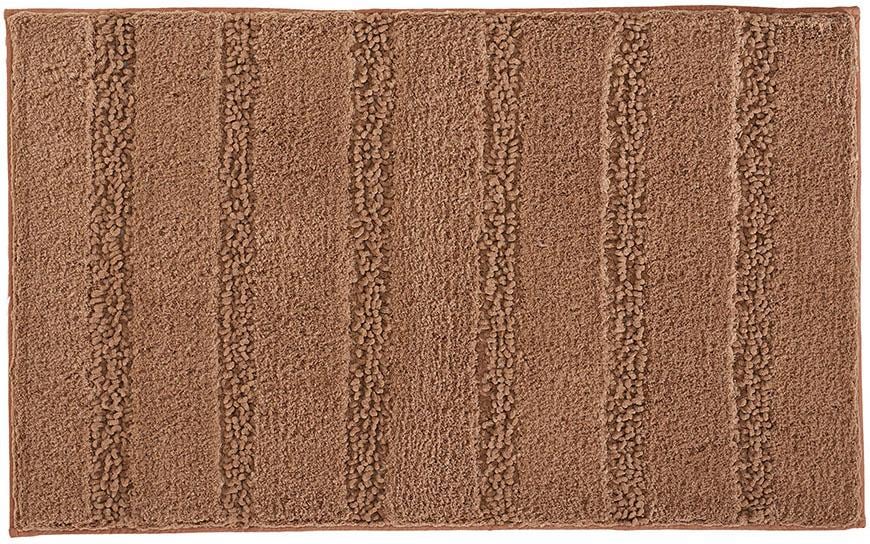 Kleine Wolke Badematte »Monrovia«, rutschhemmend beschichtet, fußbodenheizungsgeeignet, Badteppich, Uni Farben, gestreift, aus Mikrofaser, waschbar