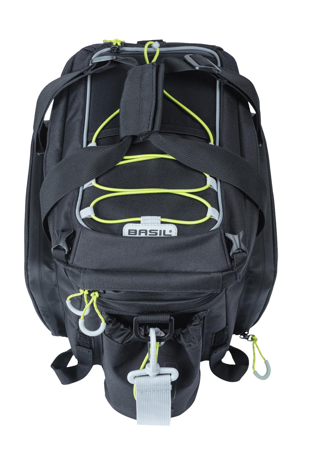 Gepäckträgertasche »Gepäckträger-Tasche Miles XL Pro, schwarz lime«