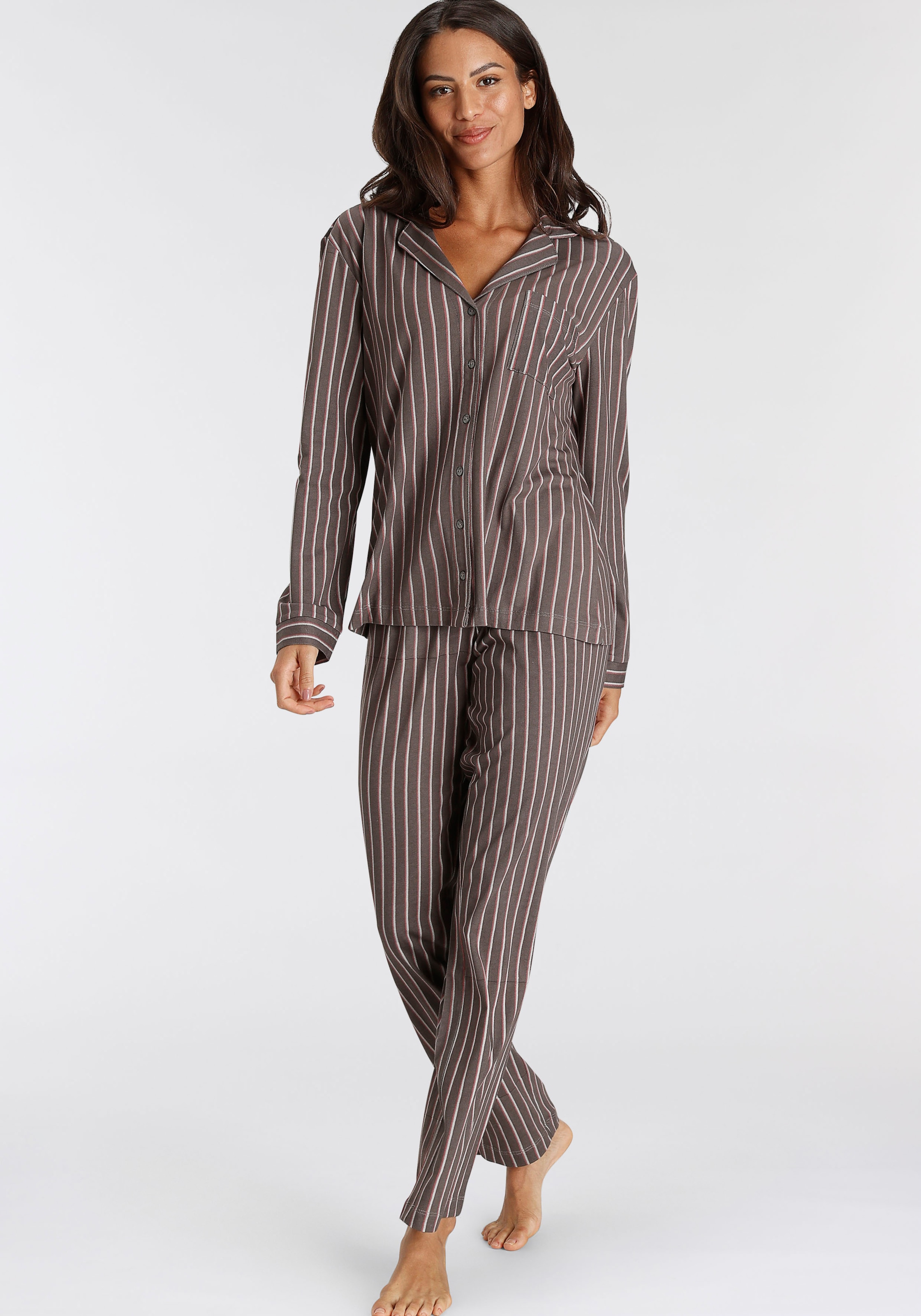 s.Oliver UNIVERSAL tlg.), | kaufen schönem (2 mit Pyjama, Muster