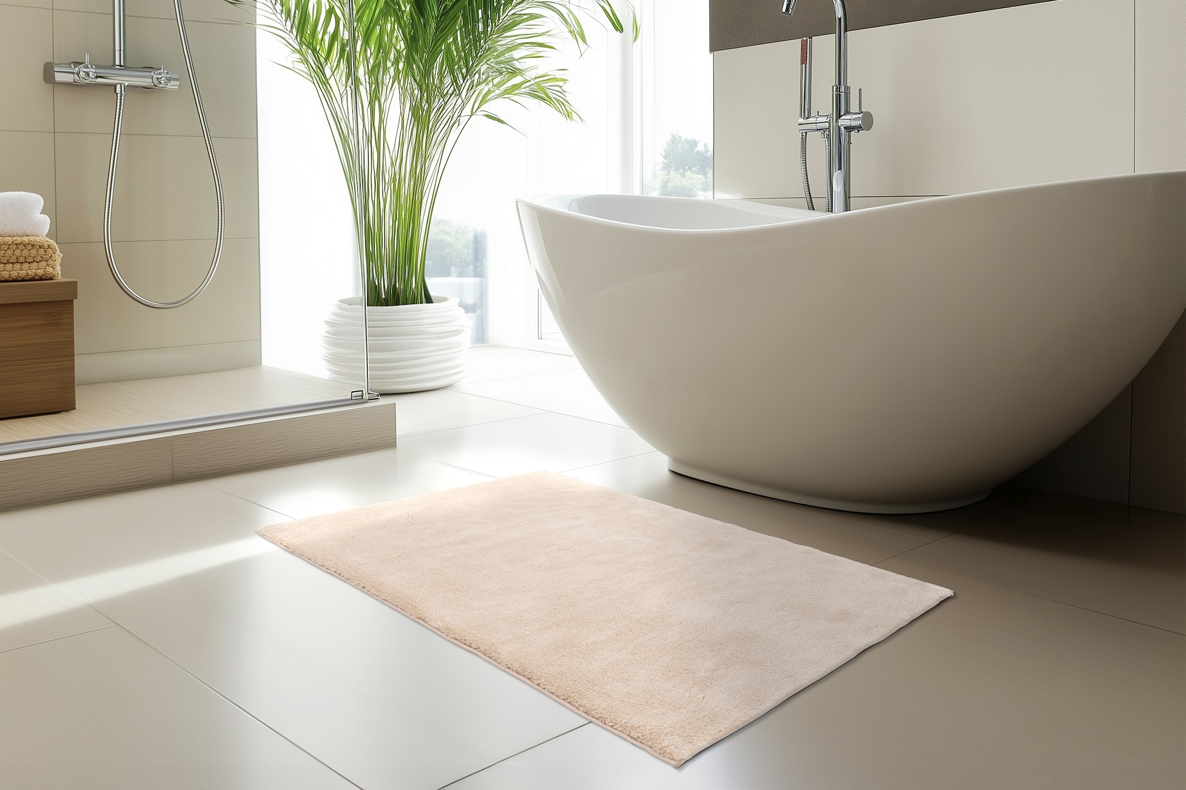 Kayoom Badematte »Badematte Fresh Step 525« Kurzflor