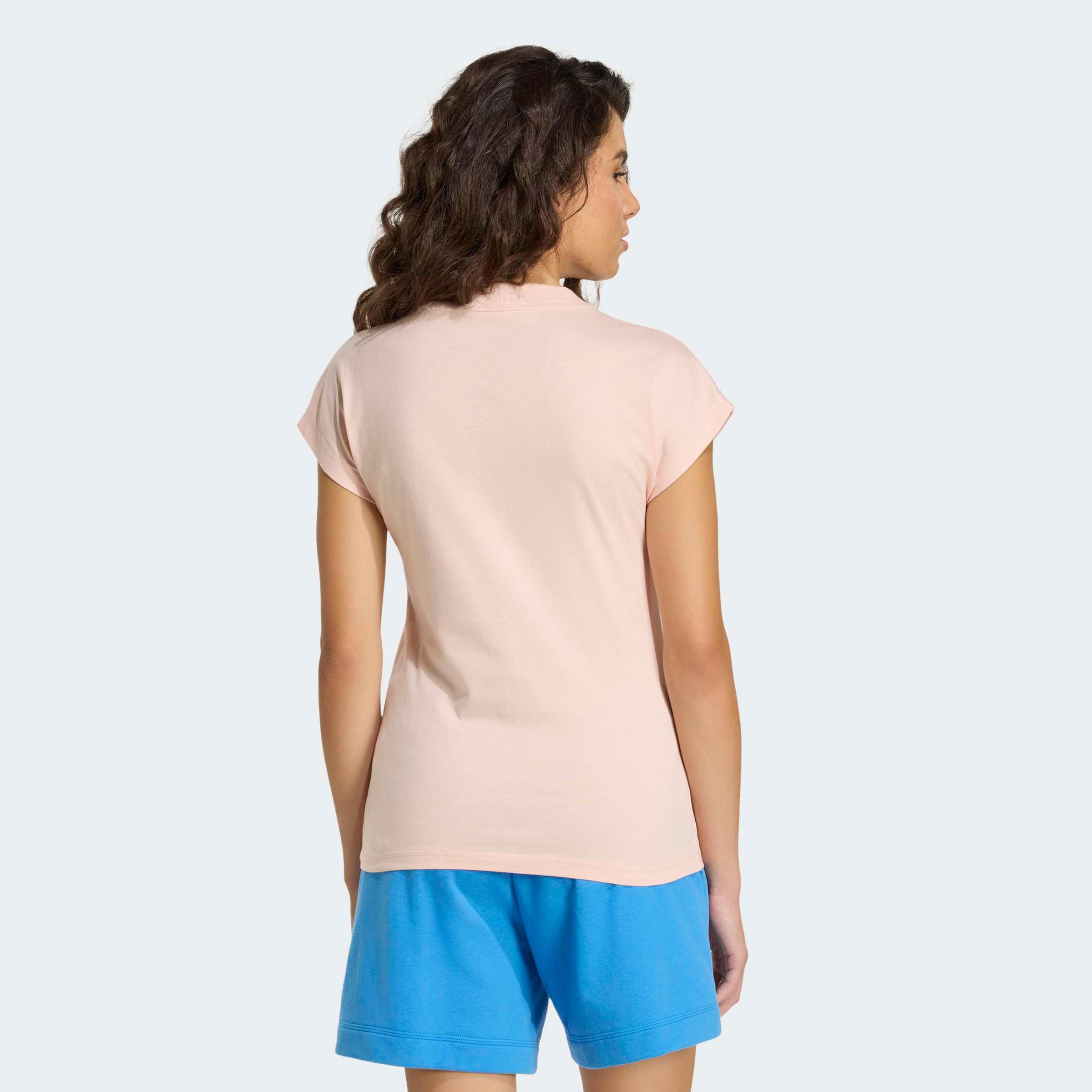 adidas Sportswear T-Shirt »W LIN SJ T« sportlicher Stil, Kurzarm, ohne Verschluss, aus Baumwolle