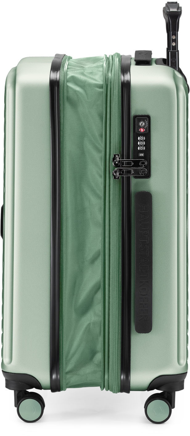 Hauptstadtkoffer Hartschalen-Trolley »Mitte, verschiedene Größen und Farben«, 4 Rollen, Hartschalen-Koffer Reisegepäck TSA Schloss Volumenerweiterung bei M/L