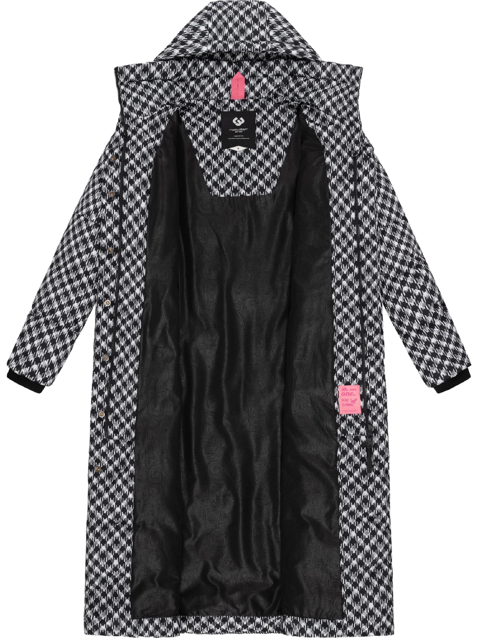 Ragwear Steppmantel »Steppmantel Niara Long Print«