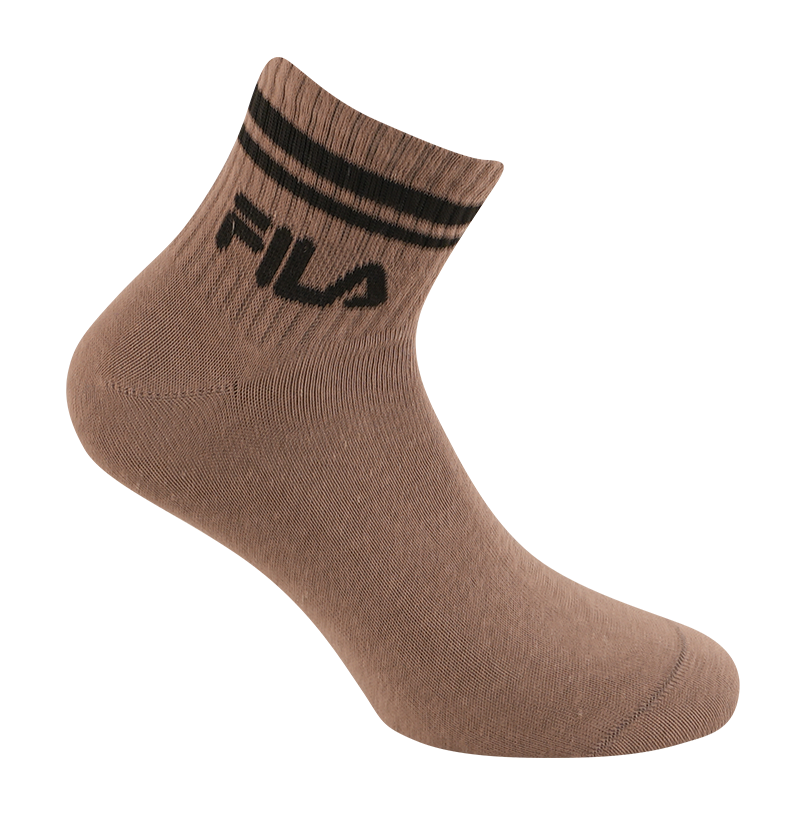 Fila Kurzsocken »UNISEX QUARTER PLAIN SOCKS« 6 Paar tlg. mit Logo-Schriftzug