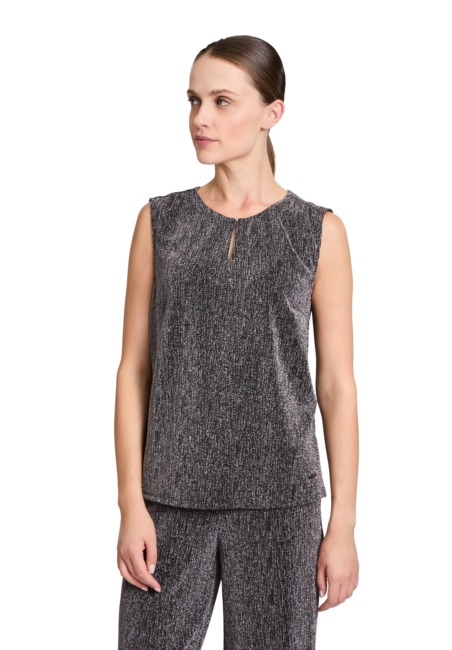 Betty&Co Schlupfbluse »Schlupfbluse ohne Arm«