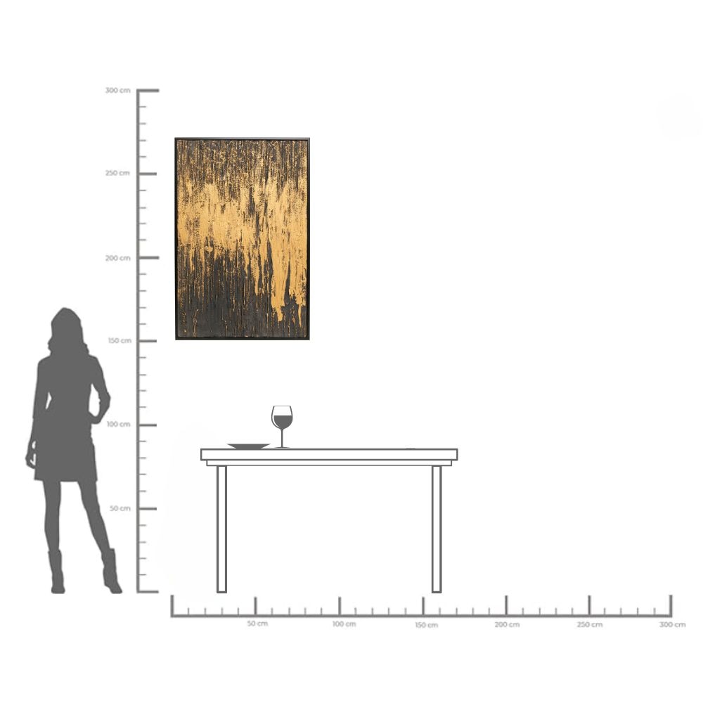 Kare Design Bild mit Rahmen »Gerahmtes Bild Abstract«