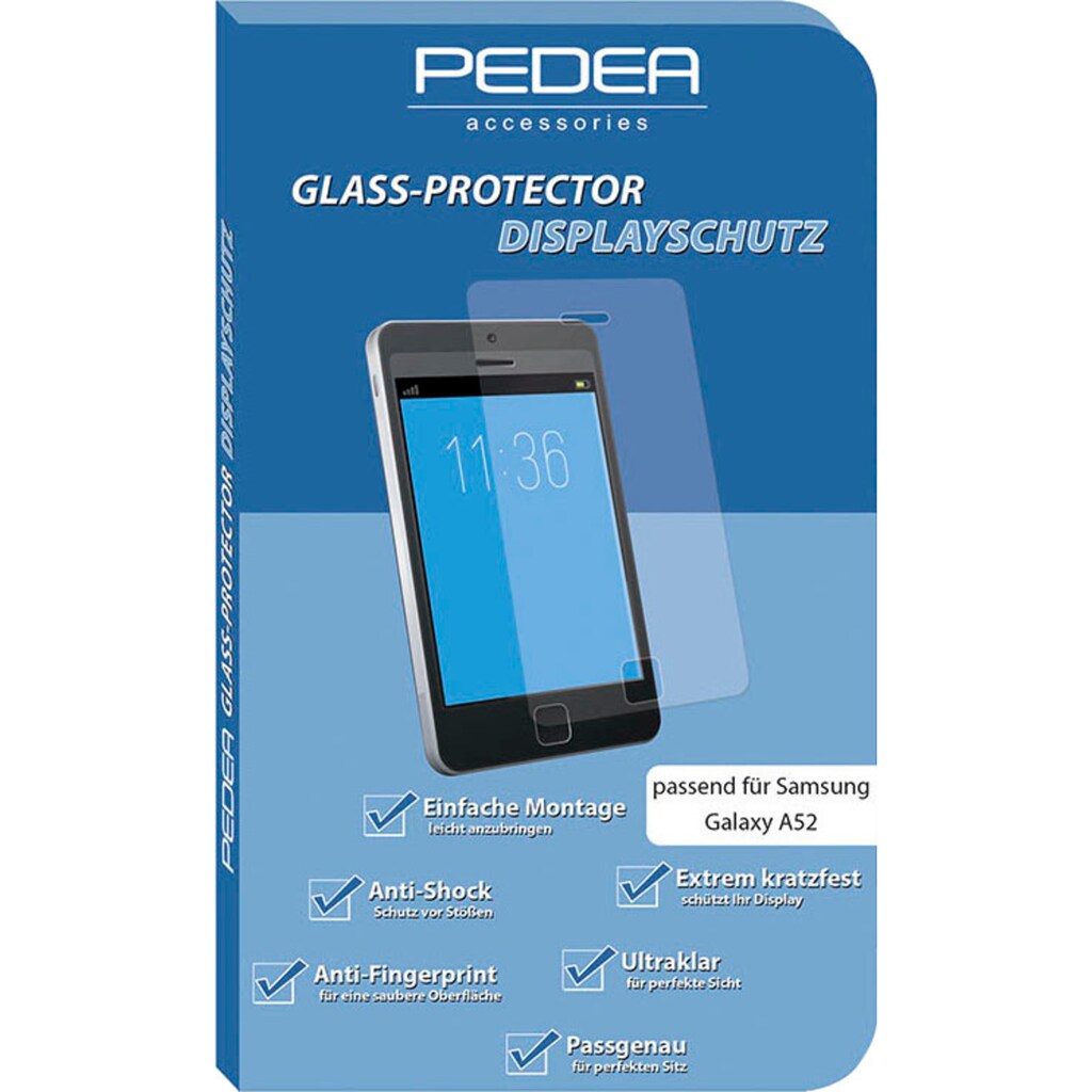PEDEA Displayschutzfolie »Displayschutz Samsung Galaxy A52/A52 5G«, für Samsung Galaxy A52-Samsung Galaxy A52 5G