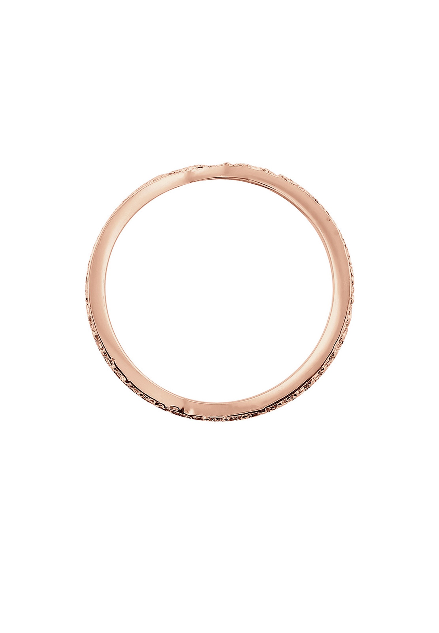 Elli Silberring »Ring Verschlungen Kristalle 925 Silber«