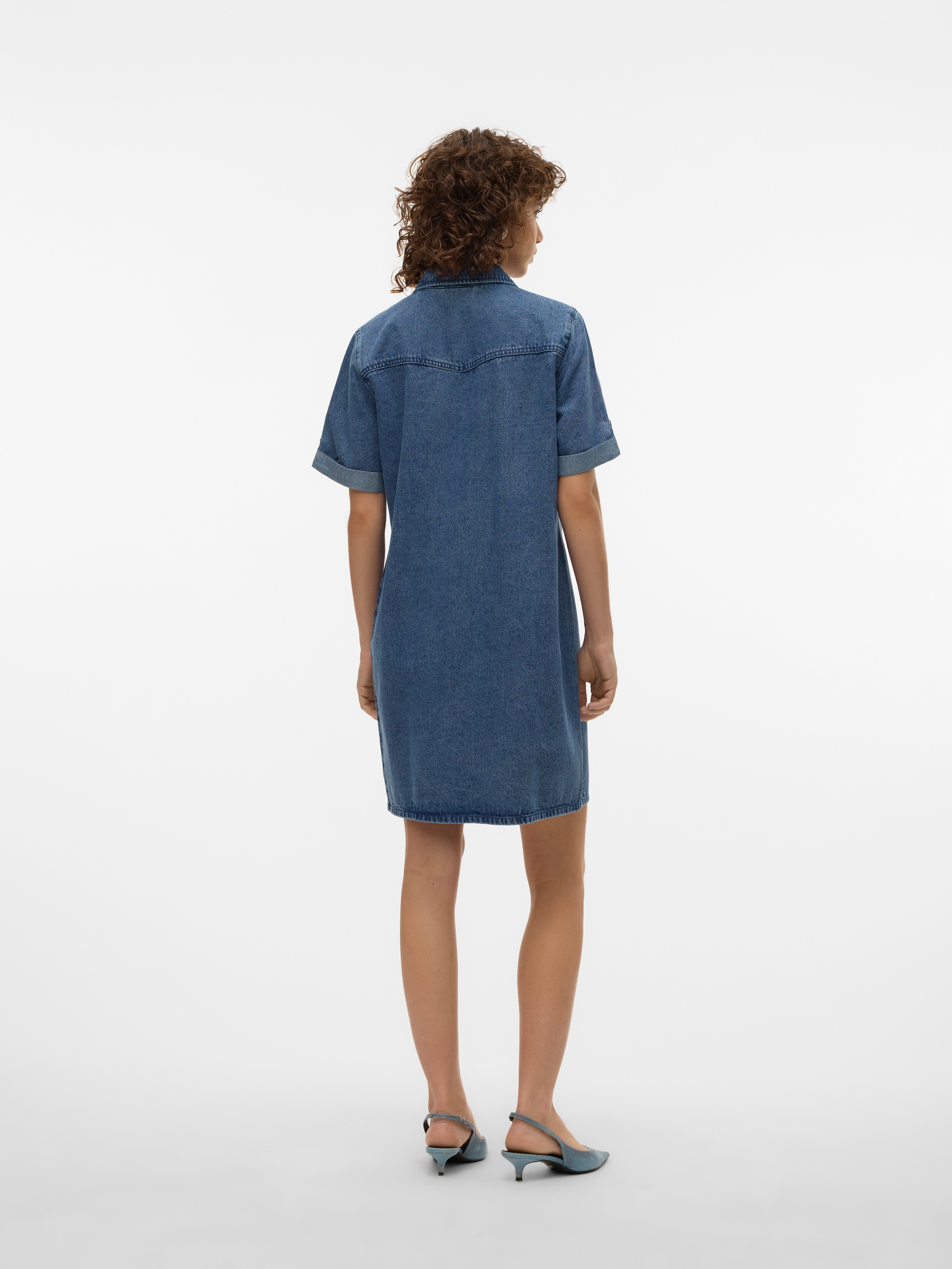 Vero Moda Jeanskleid »VMJENNIE SS SHORT DENIM DRESS NOOS«