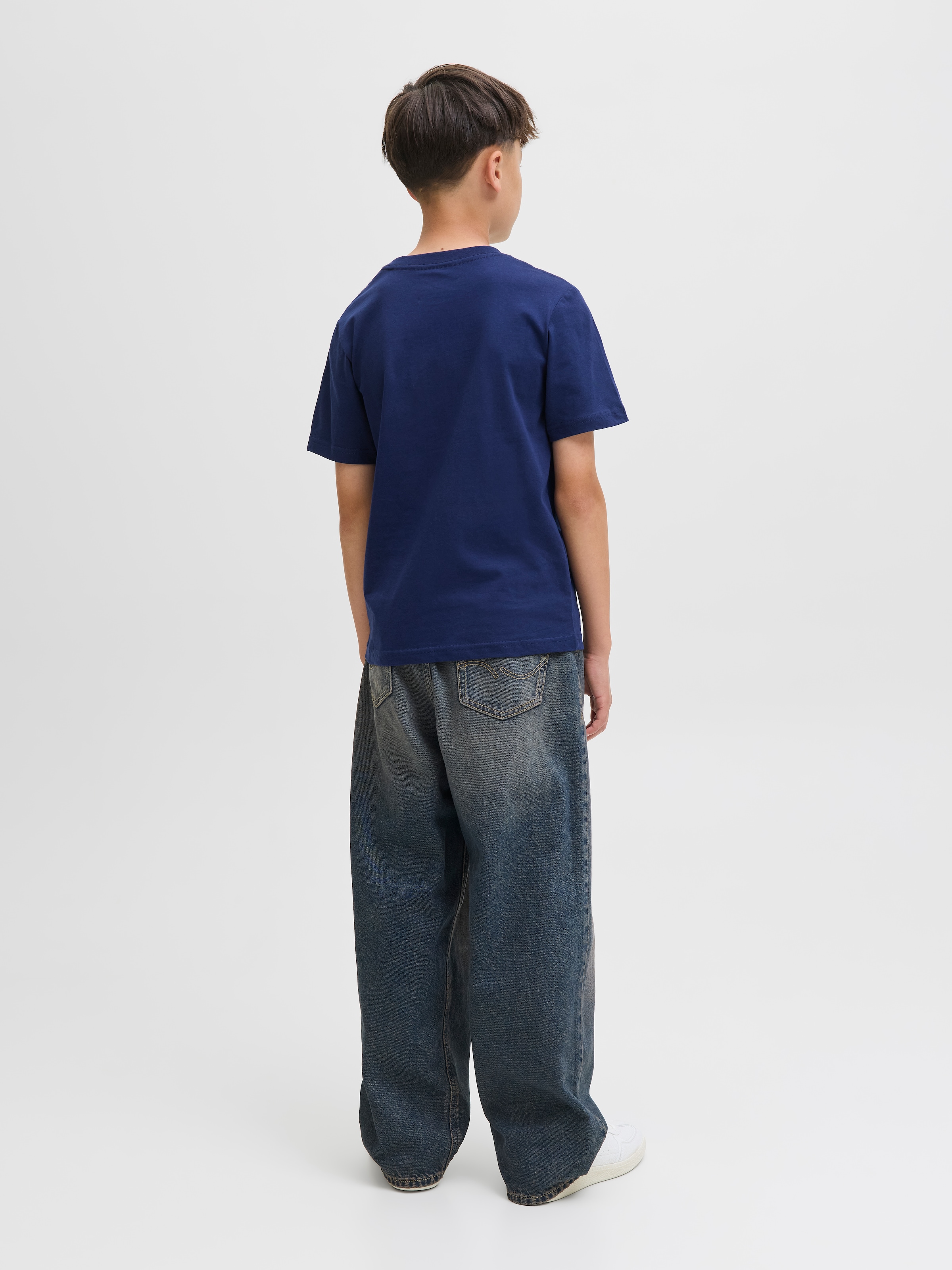 Jack & Jones Junior T-Shirt »JORSKULL NATURE TEE SS CREW NECK SN JNR«