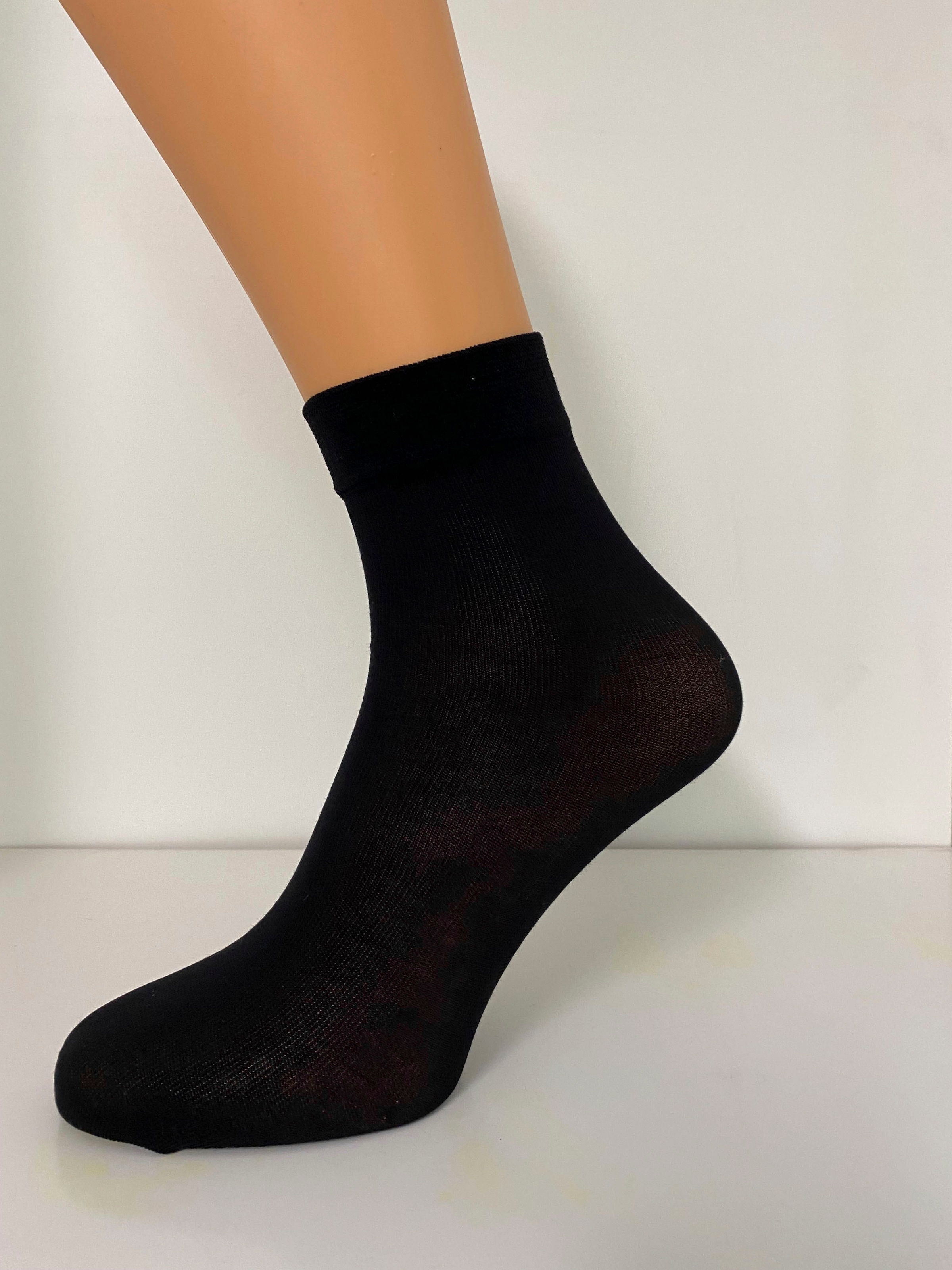 Janastyle Feinsöckchen »Cotton-Feeling Söckchen,3 Paar«, (3 Paar), Universalgröße, angenehmes Tragegefühl, blickdicht, druckfreier Bund