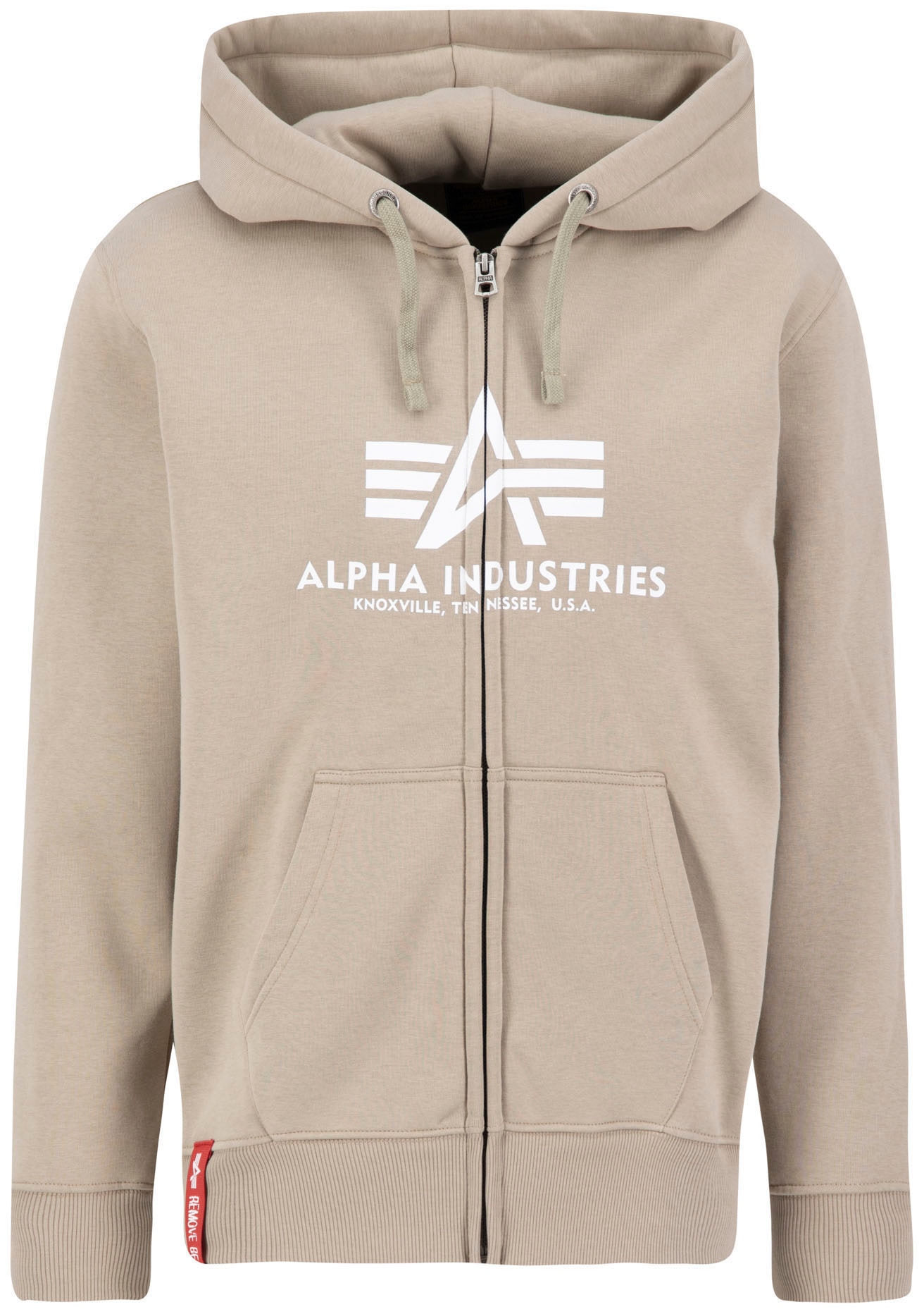 Alpha Industries Kapuzensweatjacke »BASIC ZIP HOODY«