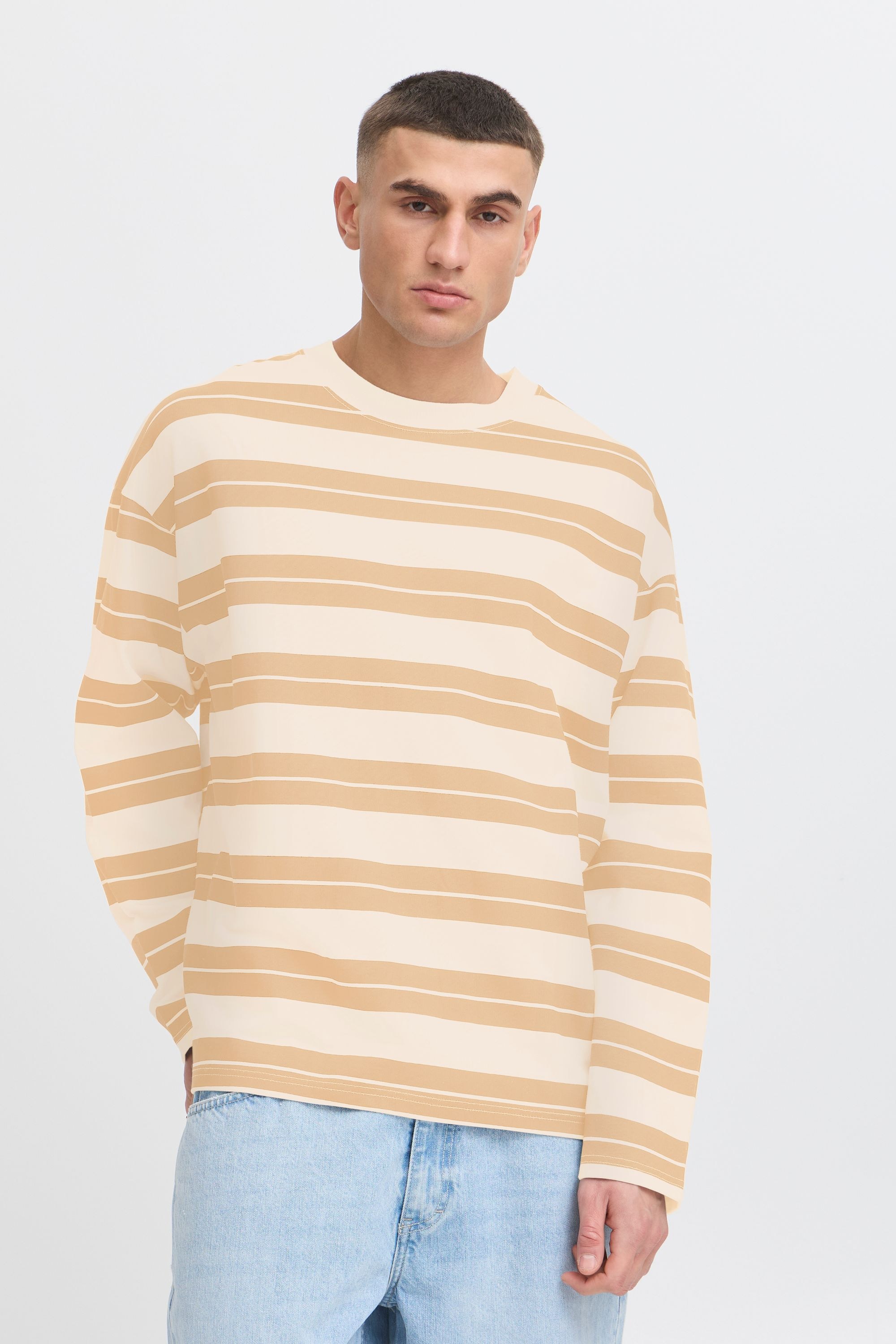!Solid Longpullover »Sweater SDPEACE«