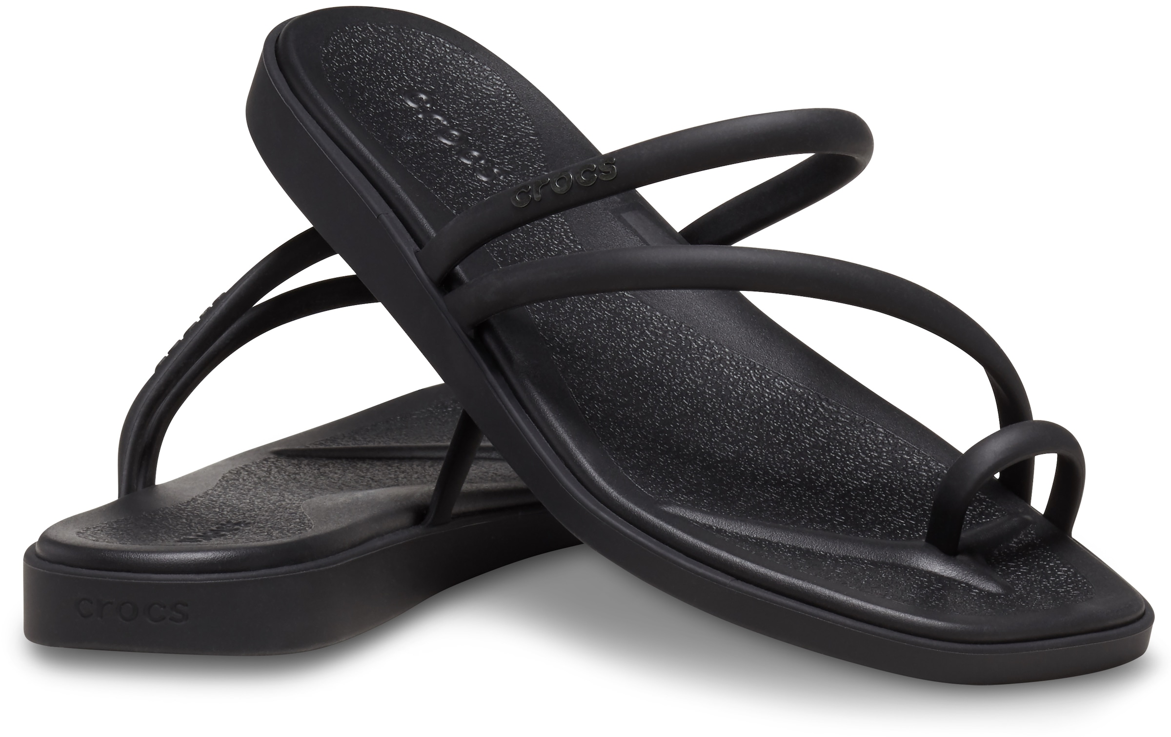 Crocs Zehentrenner »Miami Toe Loop Pantolette«, Pool Slides, Badeschuh, mit Zehenschlaufe