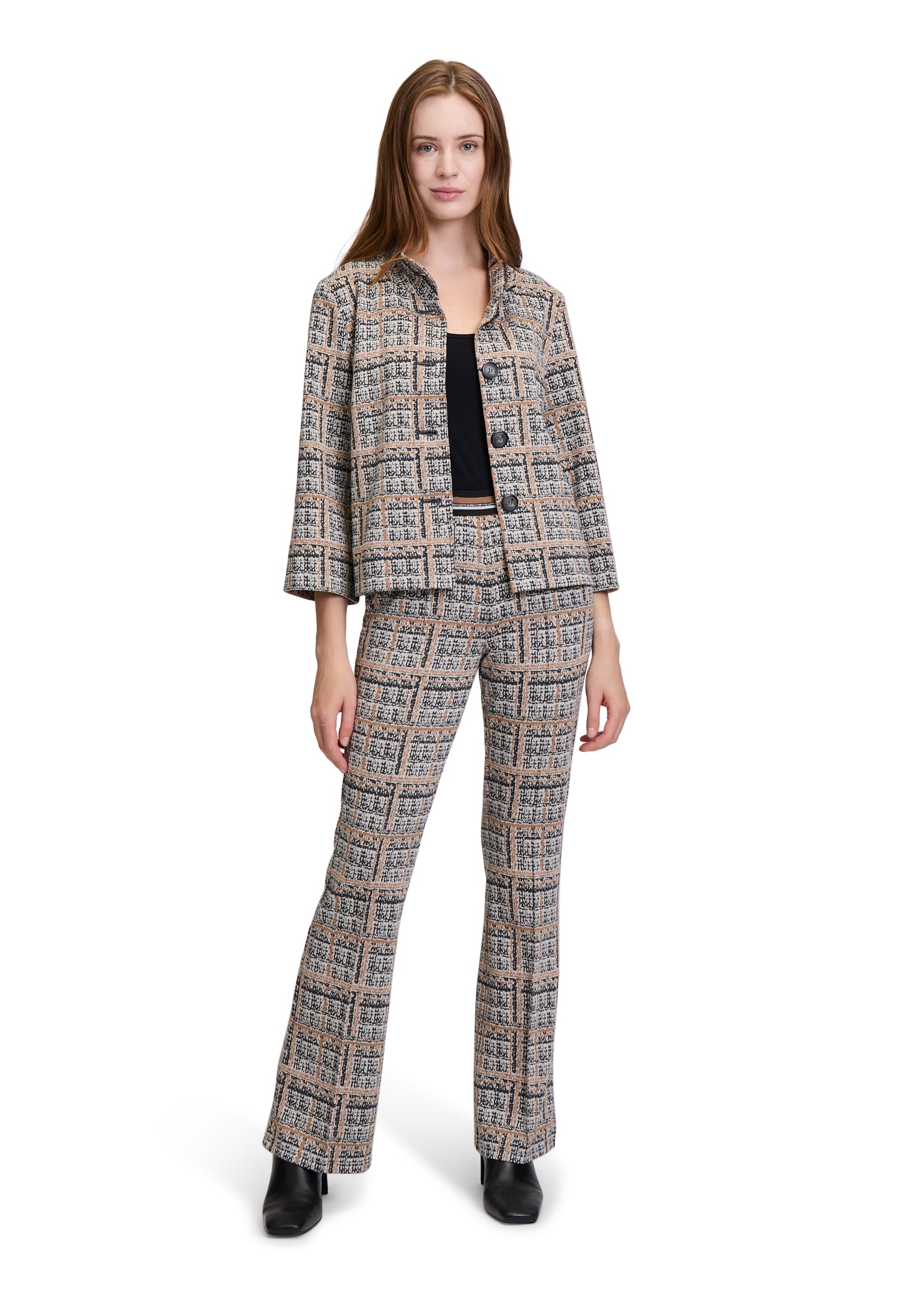 Betty Barclay Stoffhose »Karo-Hose Slim Fit«