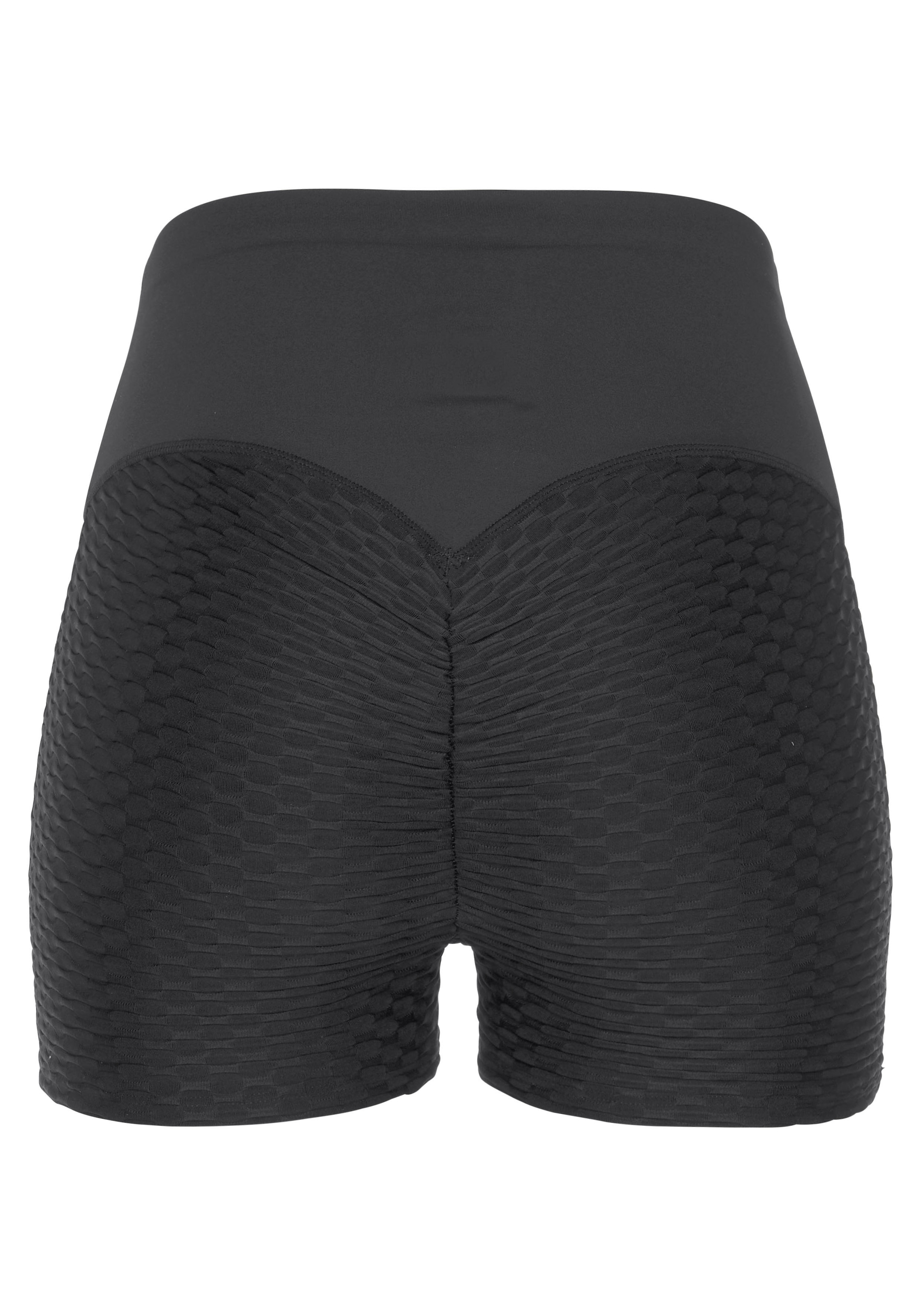 Vivance active Shorts, mit breitem Bund und Wabenoptik