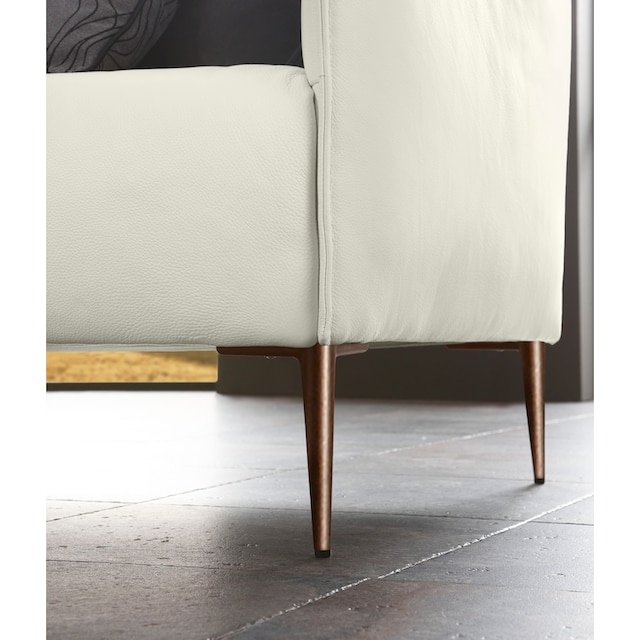 W.SCHILLIG 2-Sitzer »sally«, mit Metallfüßen in Bronze pulverbeschichtet,  Breite 154 cm auf Rechnung kaufen