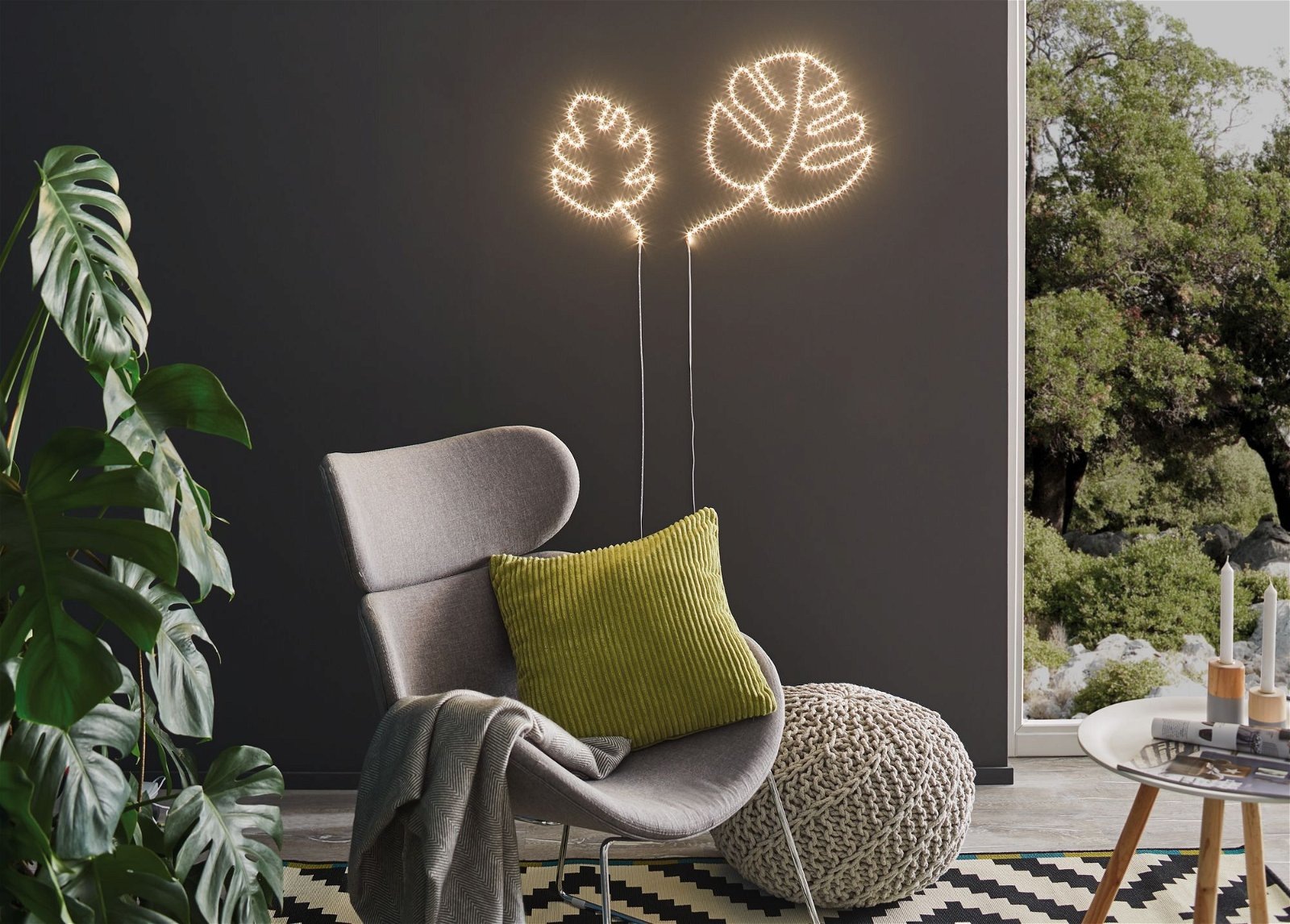 Paulmann LED-Streifen »Function FlexLED 3D Set 1,5m 5W 230V/24V 6VA Weiß«, 1 St.-flammig