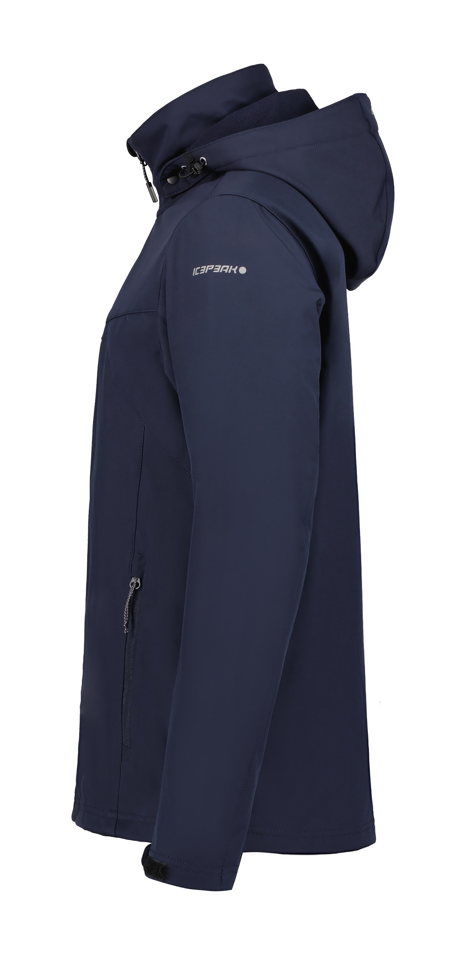 Icepeak Softshelljacke »ICEPEAK BRIMFIELD« mit Kapuze mit abnehmbarer Kapuze, winddicht, wasserabweisend, atmungsaktiv