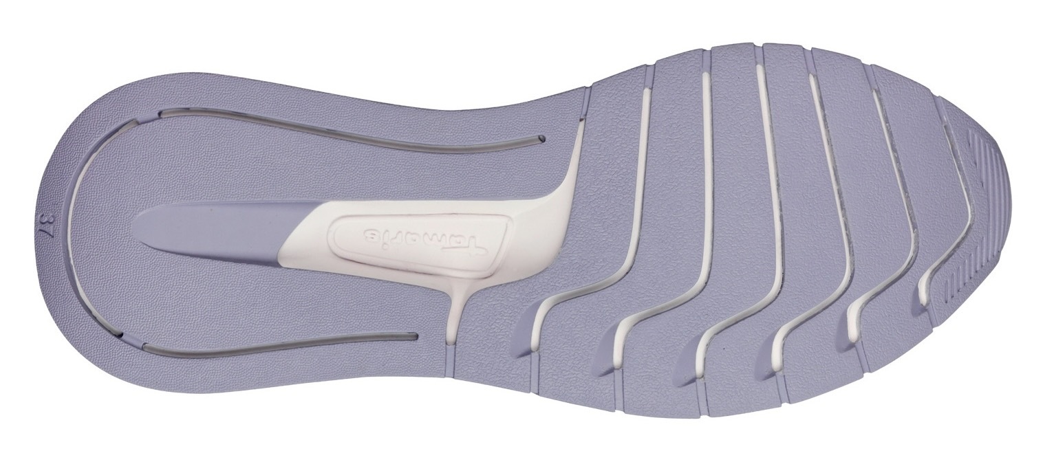 Tamaris Slip-On Sneaker, Freizeitschuh, Halbschuh, Slipper mit dezentem Farbverlauf