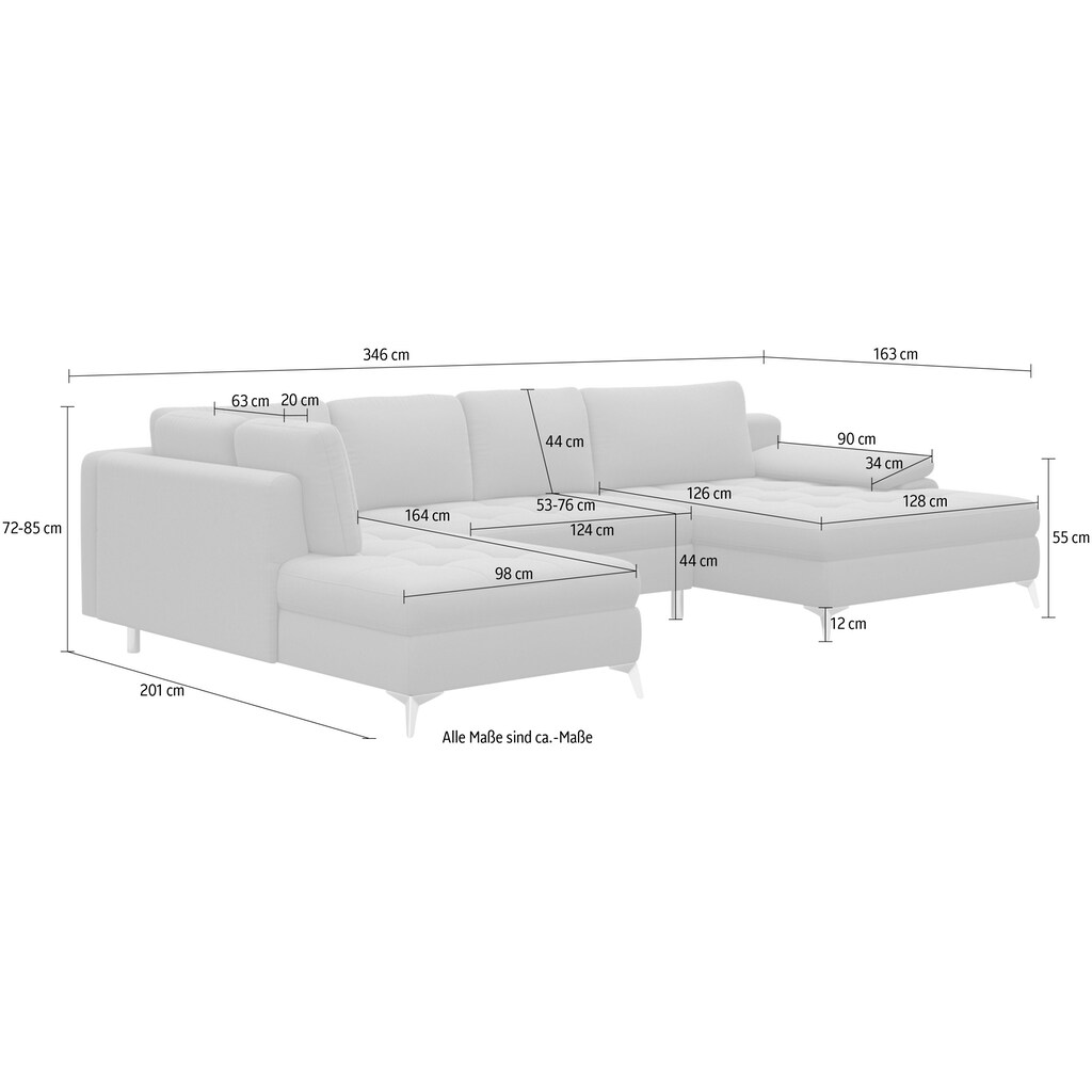 sit&more Wohnlandschaft »Latigo«