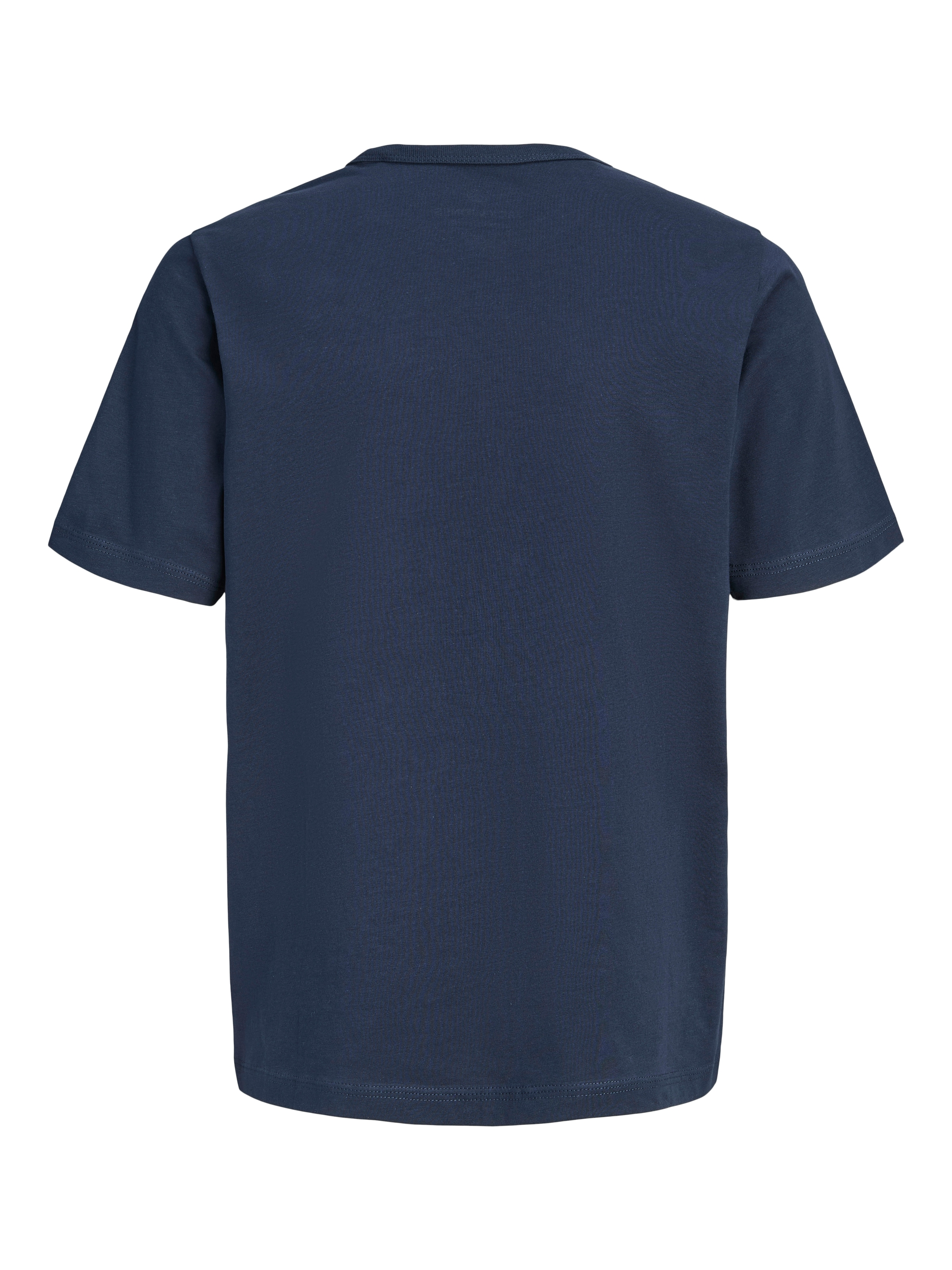 Jack & Jones Junior T-Shirt »JJALLIANCE TEE SS CREW NECK JNR« mit rundem Logopatch
