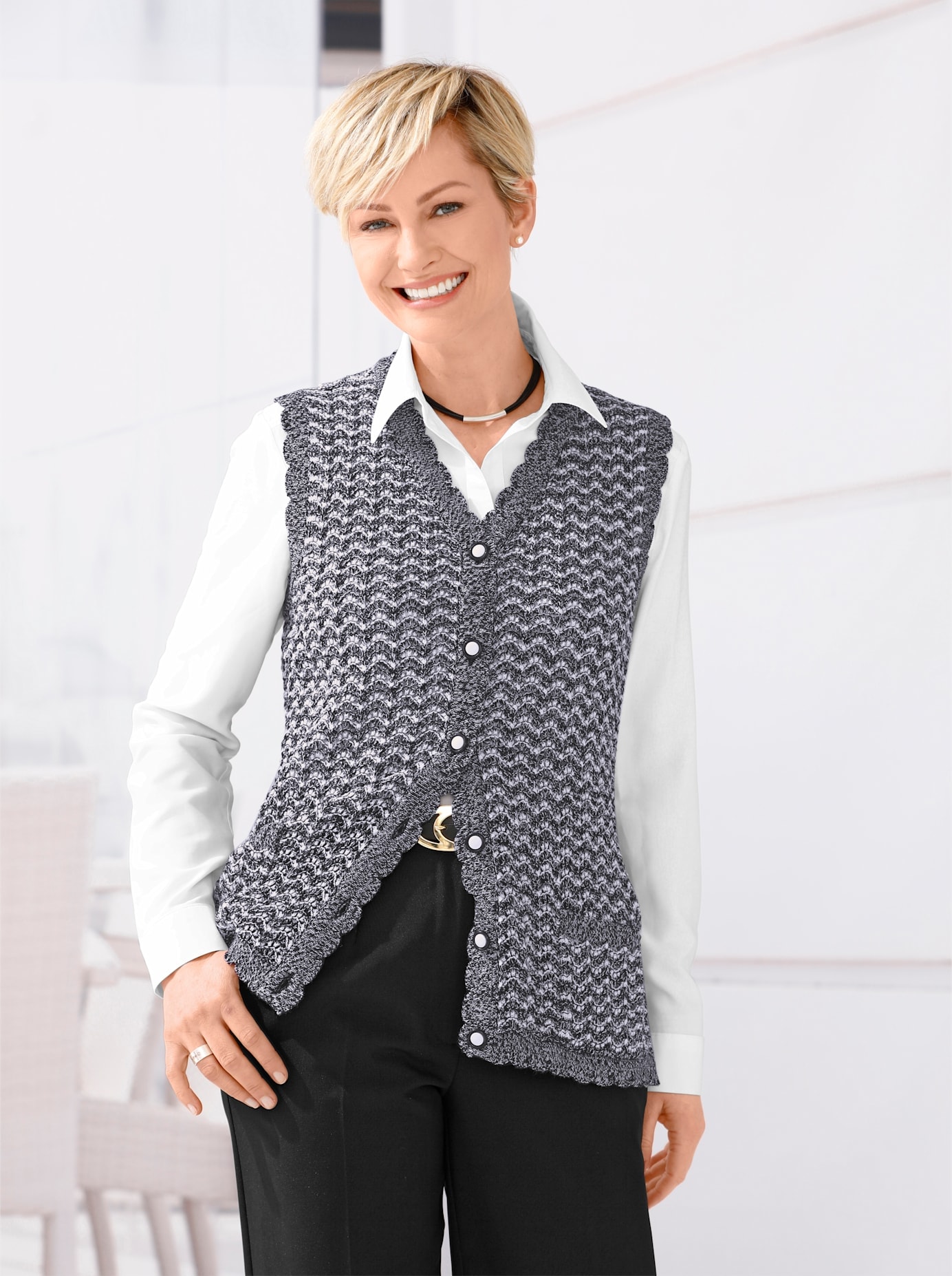 Classic Basics Strickweste
