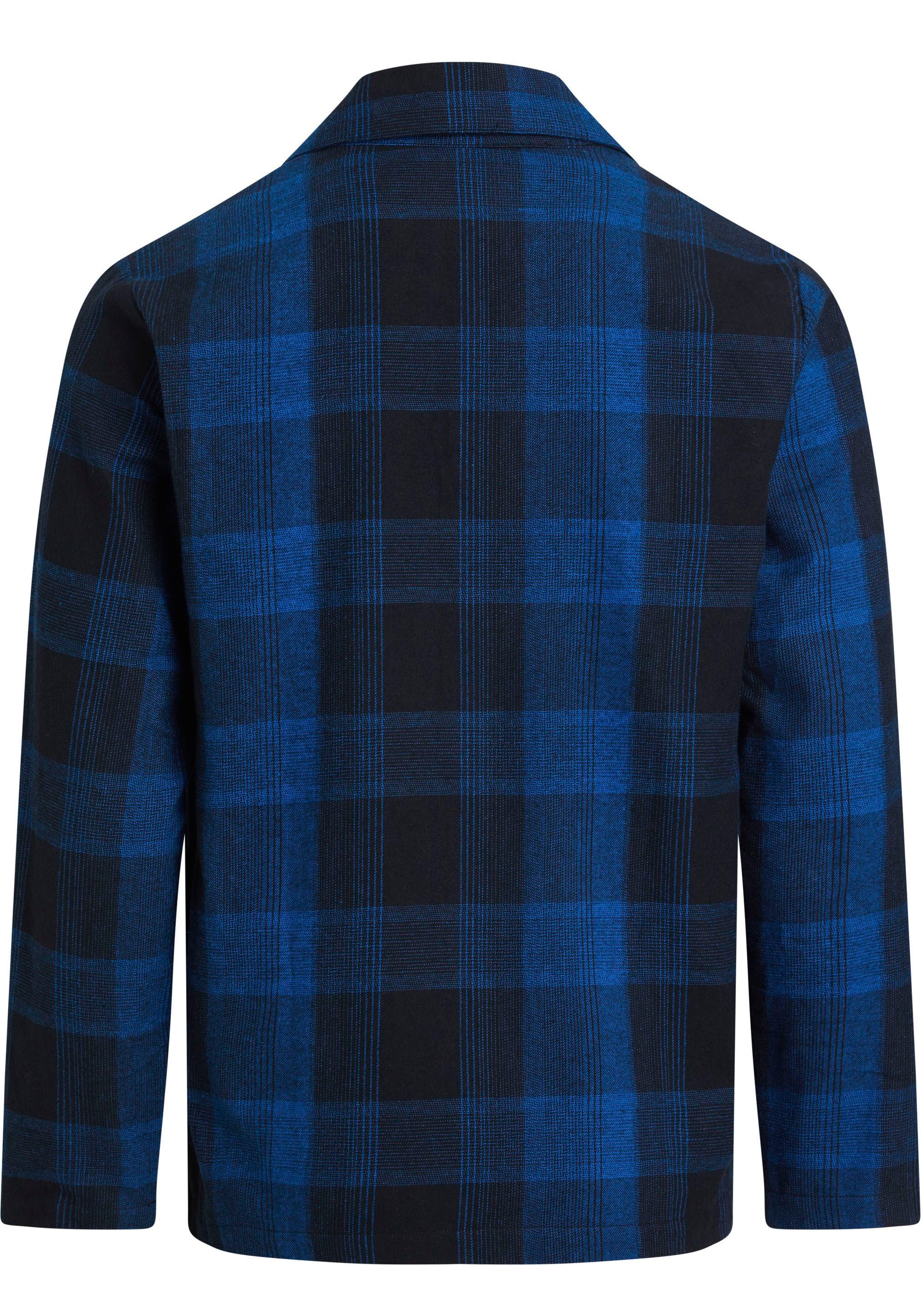 Calvin Klein Underwear Langarmshirt »L/S BUTTON DOWN«, in Karo-Design