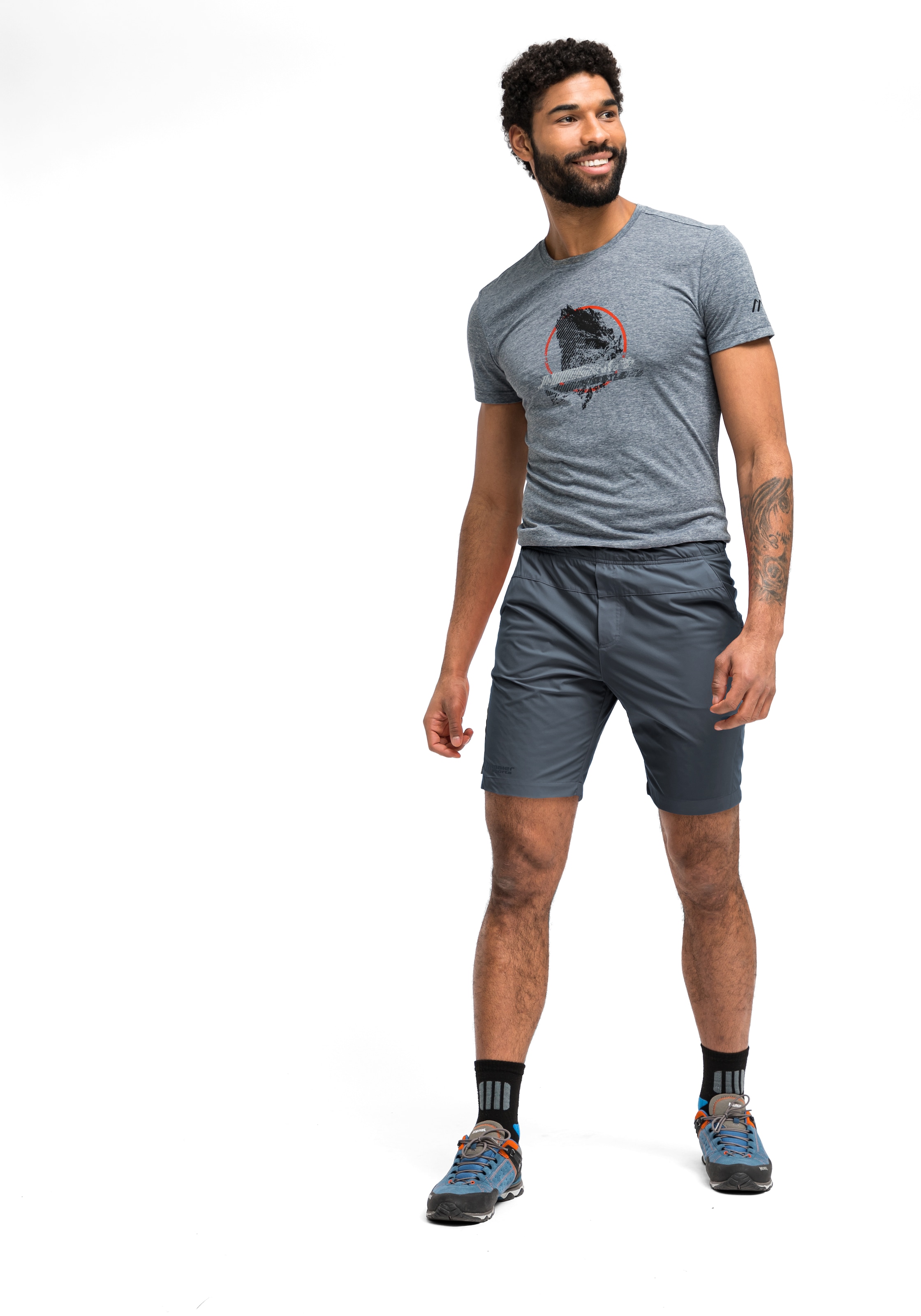 Maier Sports Funktionsshorts »Fortunit Short M«, Maier Sports Funktionsshorts Fortunit Short M Herren Bermuda, Wanderhose, lockere Passform