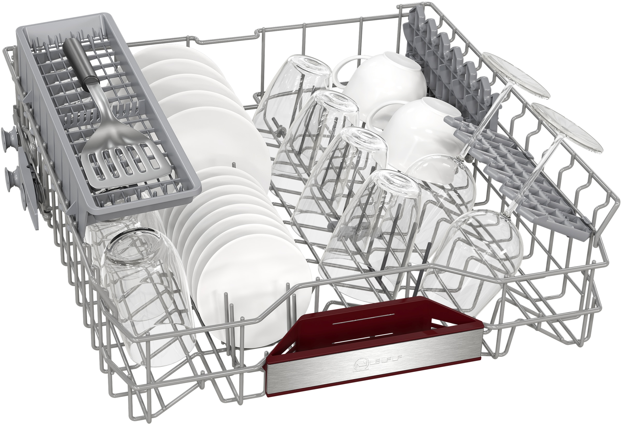 NEFF vollintegrierbarer Geschirrspüler »ST55EAXI6E«, 13 Maßgedecke, mit Rack Matic