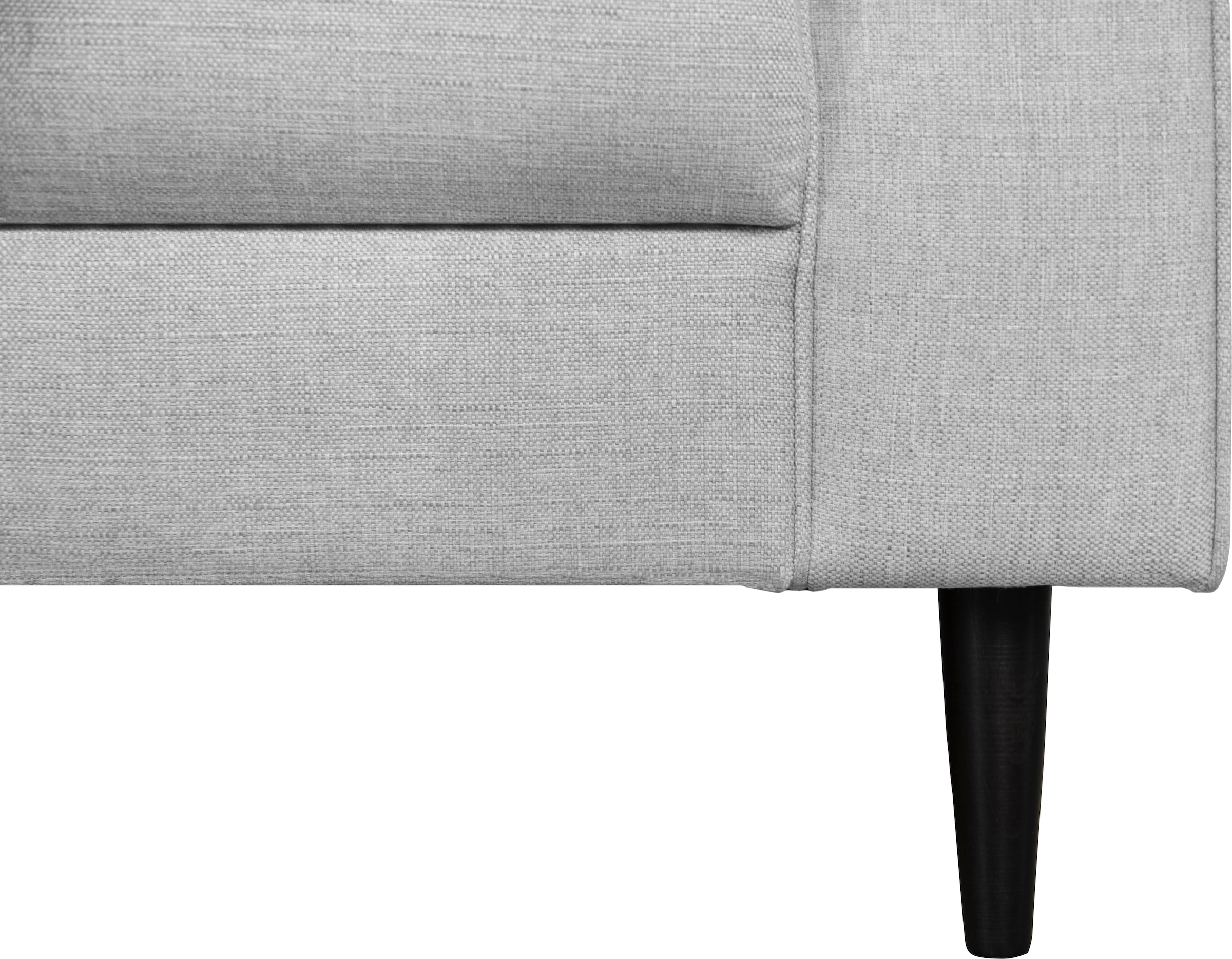 Home affaire Ecksofa »VEYRAS L-Form, hoher Sitzkomfort, Maße B/T/H: 230/150/76 cm«, mit Wellenunterfederung, incl. Rückenkissen und Zierkissen