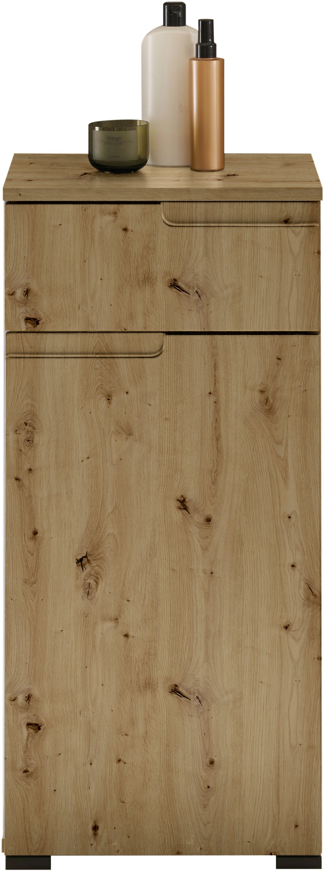 BASIC by Balculina Midischrank »Spice, Badezimmerschrank BxTxH 40x85x32 cm« 1 Stk. tlg. Breite 40 cm, Griffmulden,