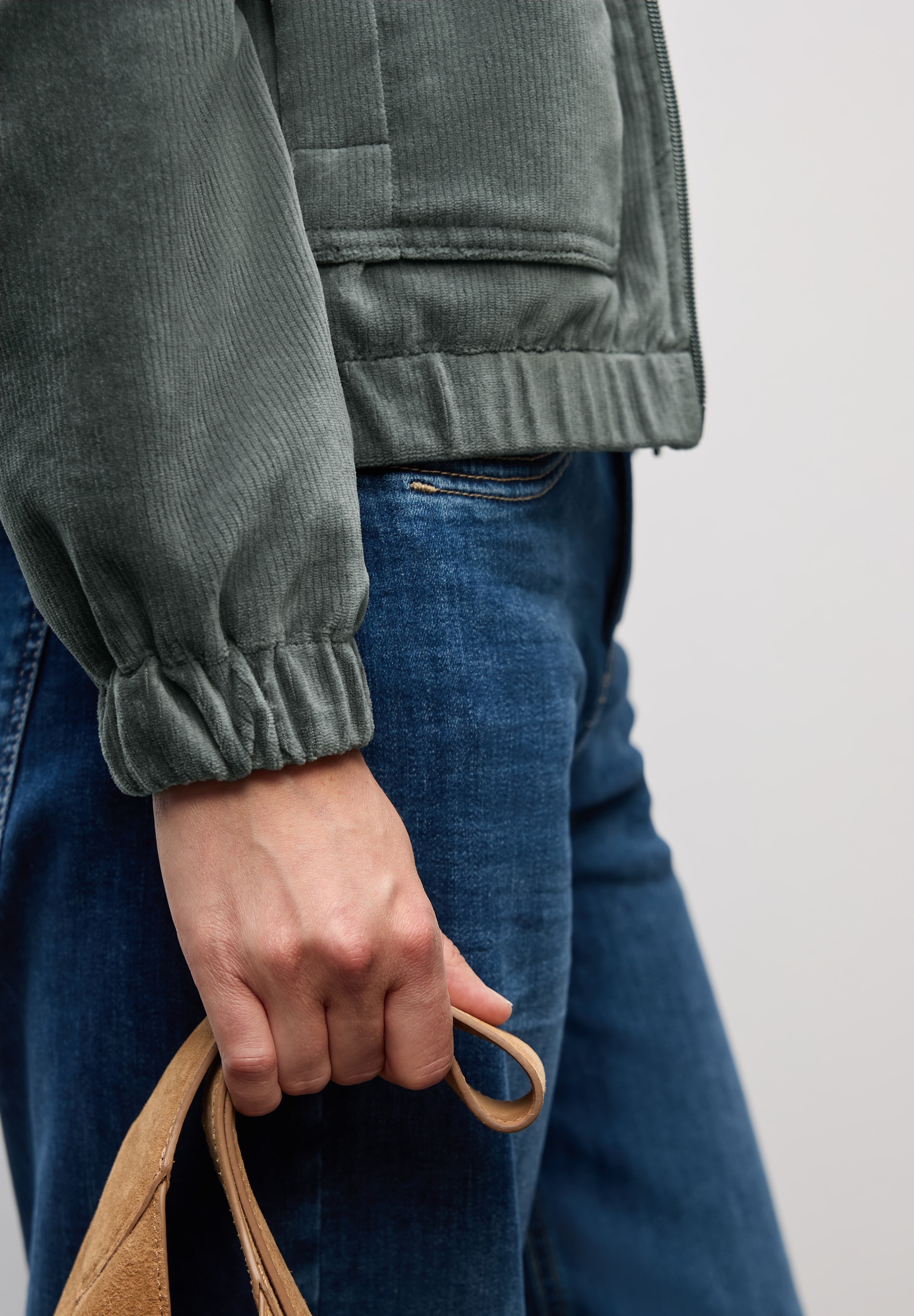 STREET ONE Cordjacke, mit elastischem Bund