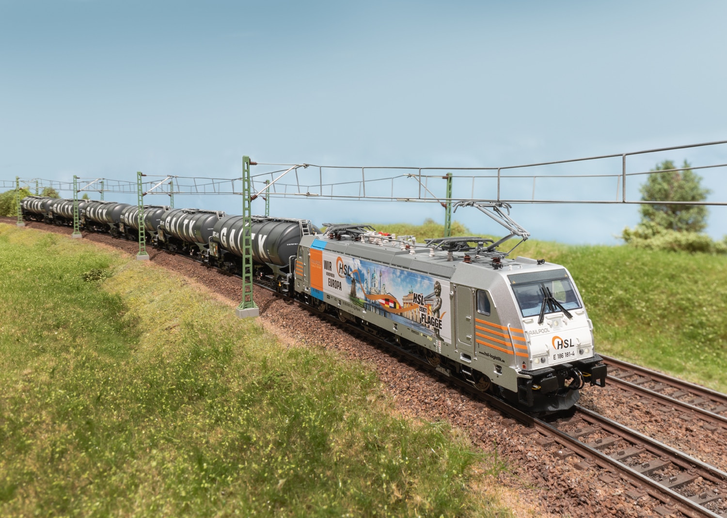 Märklin Elektrolokomotive »Baureihe 186 - 38803« mit Sound und Beleuchtung; Made in Europe