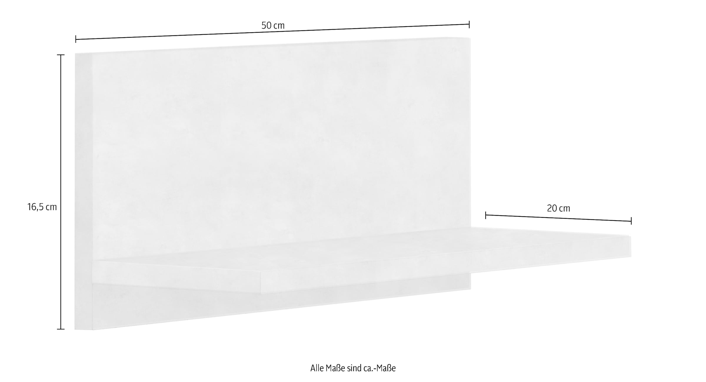 wiho Küchen Wandboard »Flexi2«, Breite Rechnung bestellen cm auf 50