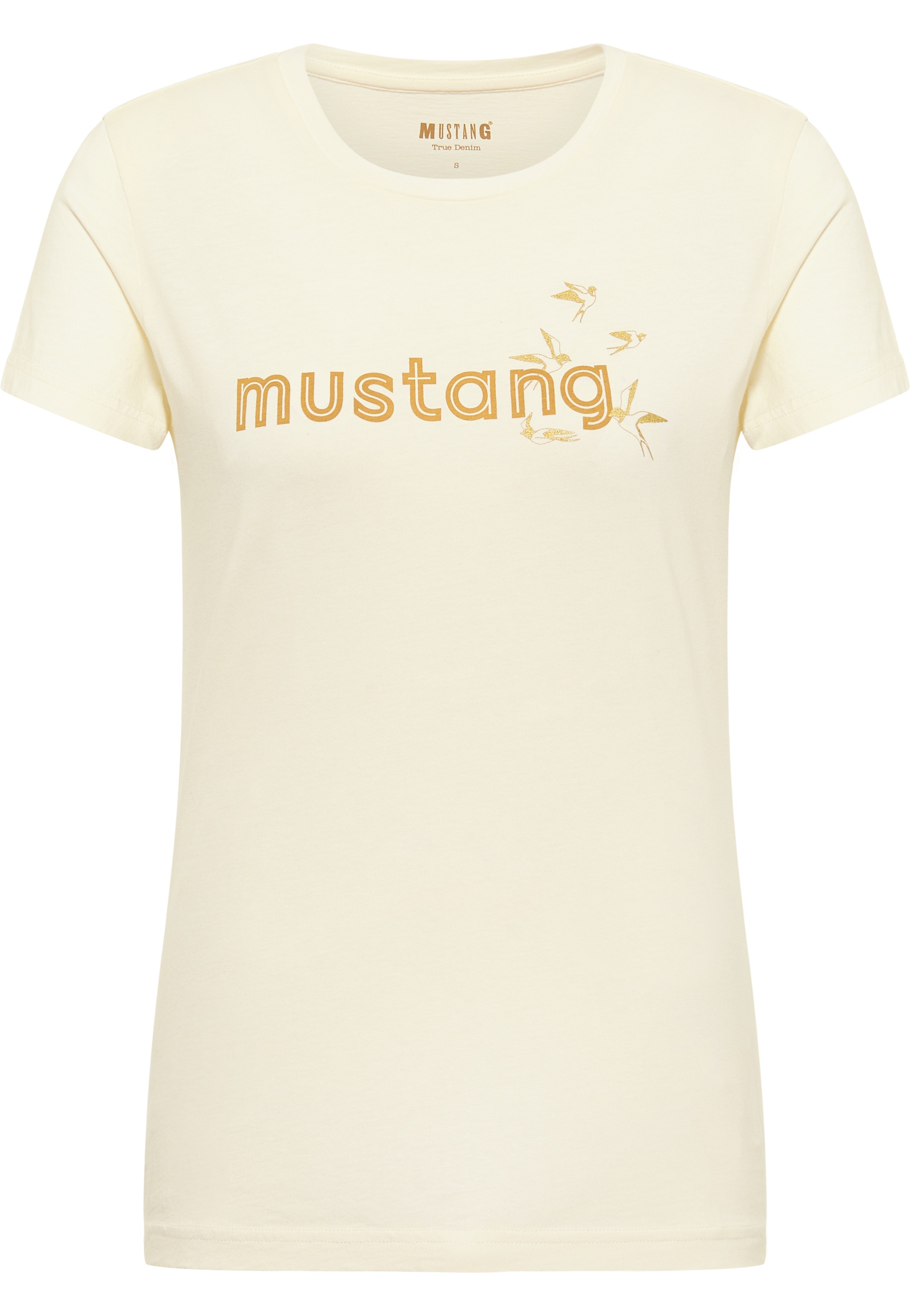 ♕ Foilprint« C T-Shirt »Mustang Alexia bei MUSTANG T-Shirt Style