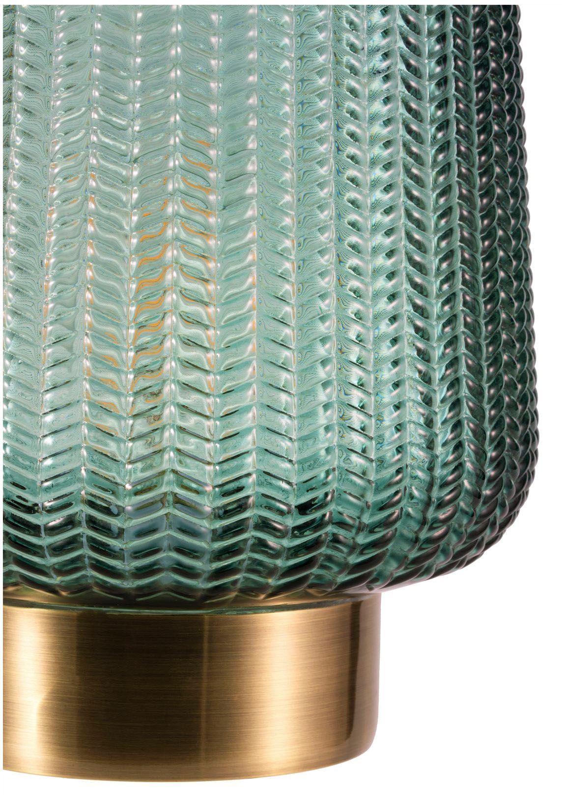 Pauleen Tischleuchte »Pretty Glamour«, 1 flammig, Leuchtmittel E27 | Leuchtmittel wechselbar, E27, Batterbiebetrieben, Timerfunktion, Windlicht