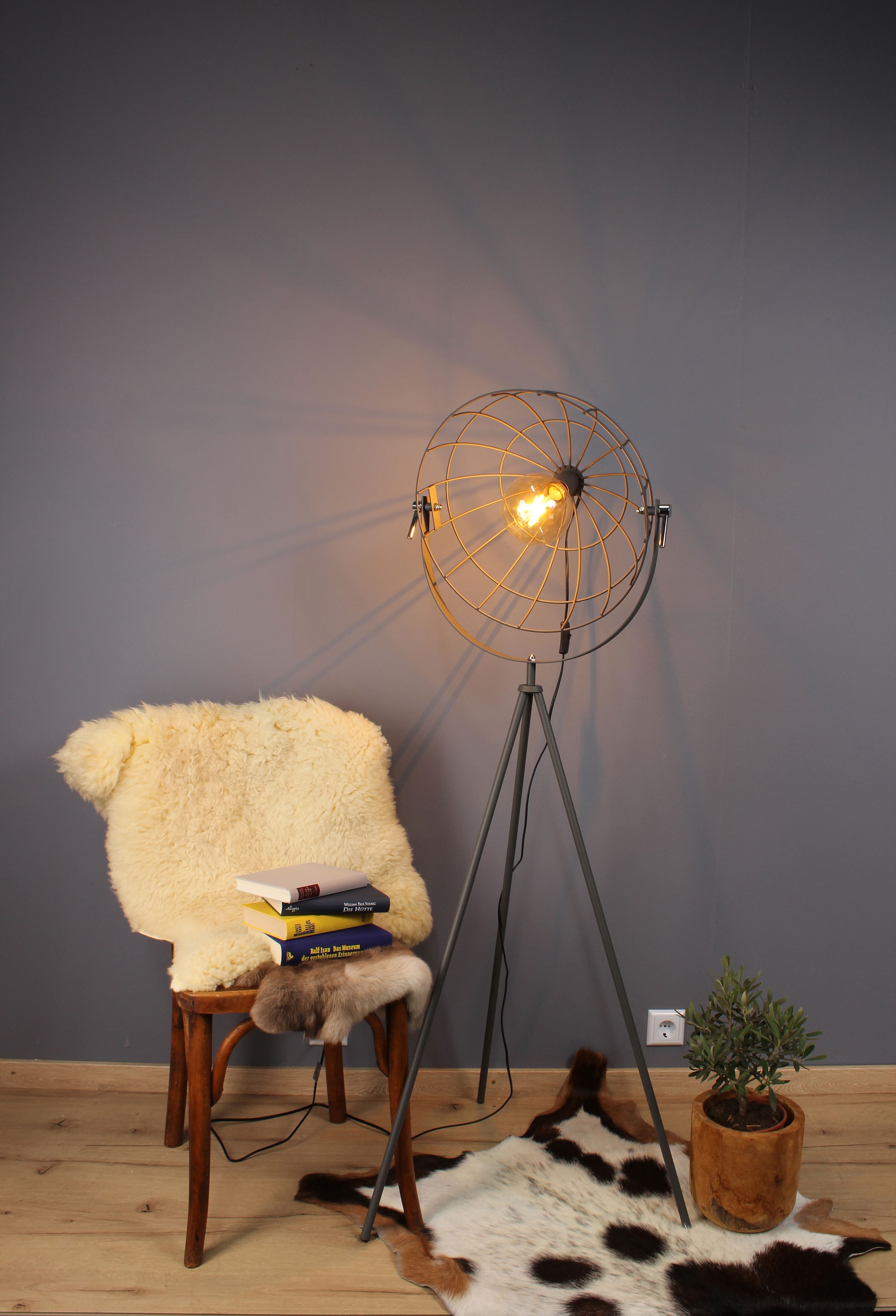 LUCE Design Stehlampe »GRID-PT« mit 3 XXL online Garantie kaufen | Jahren