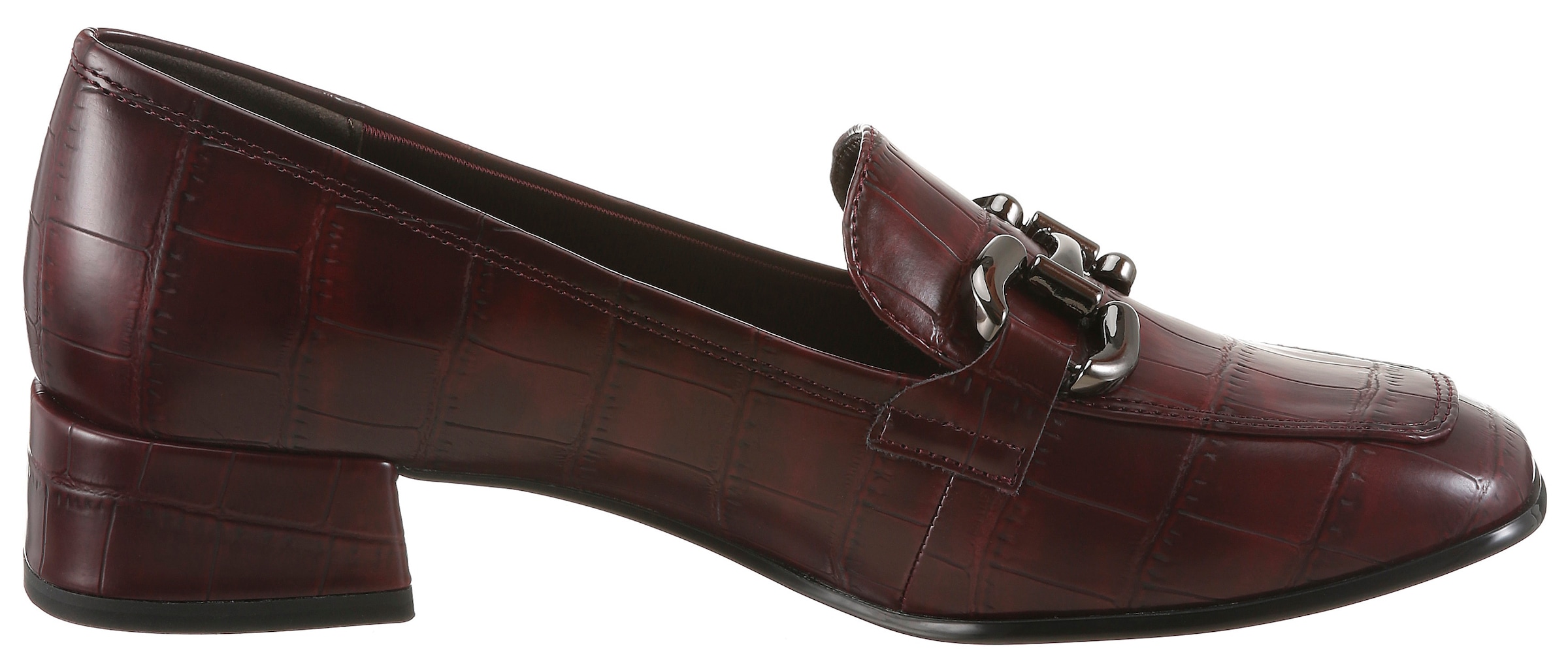 Tamaris Slipper  Slipper, Schlupfschuh für Damen, Halbschuh mit Zierschnalle